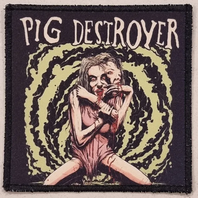pig-destroyer-patch-logo-cousu-grindcore image 1