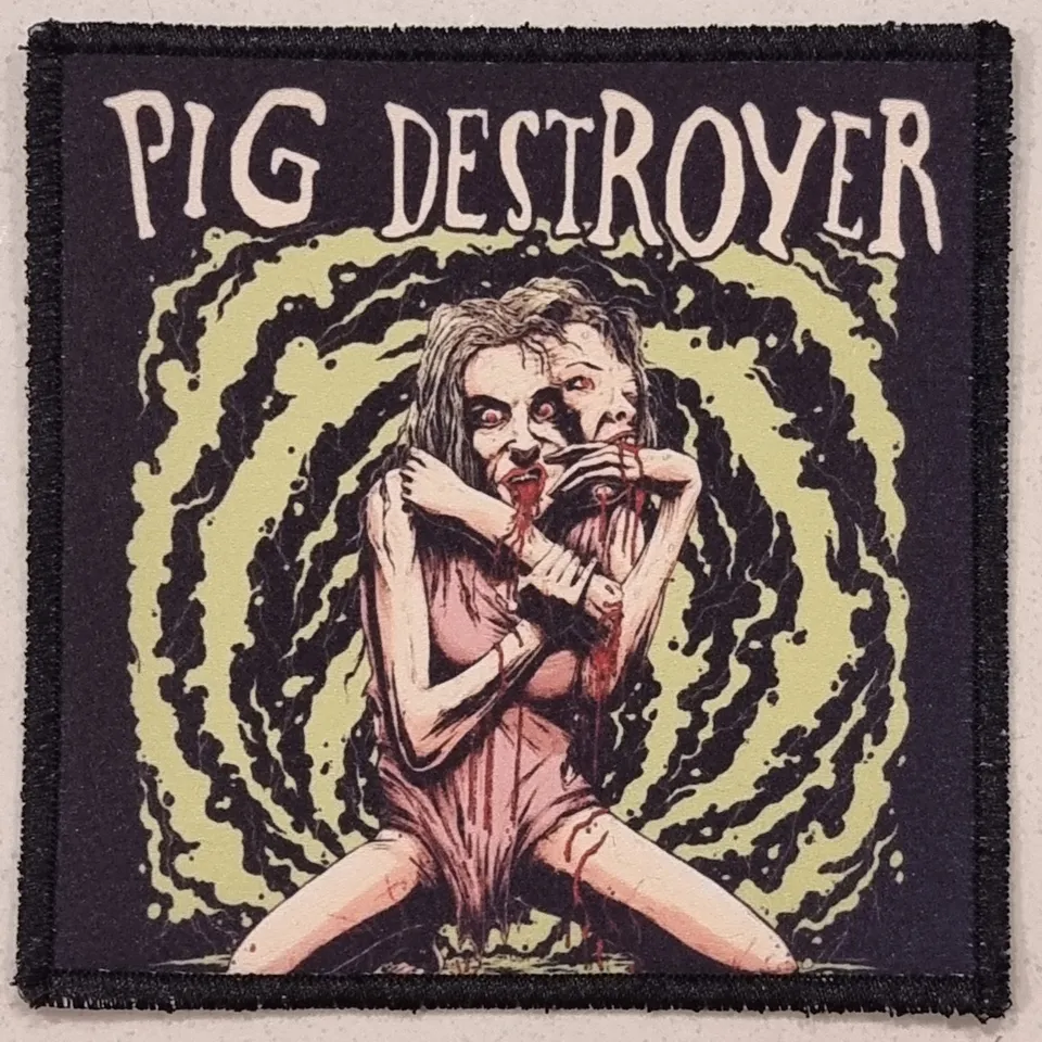 pig-destroyer-patch-logo-cousu-grindcore image 1