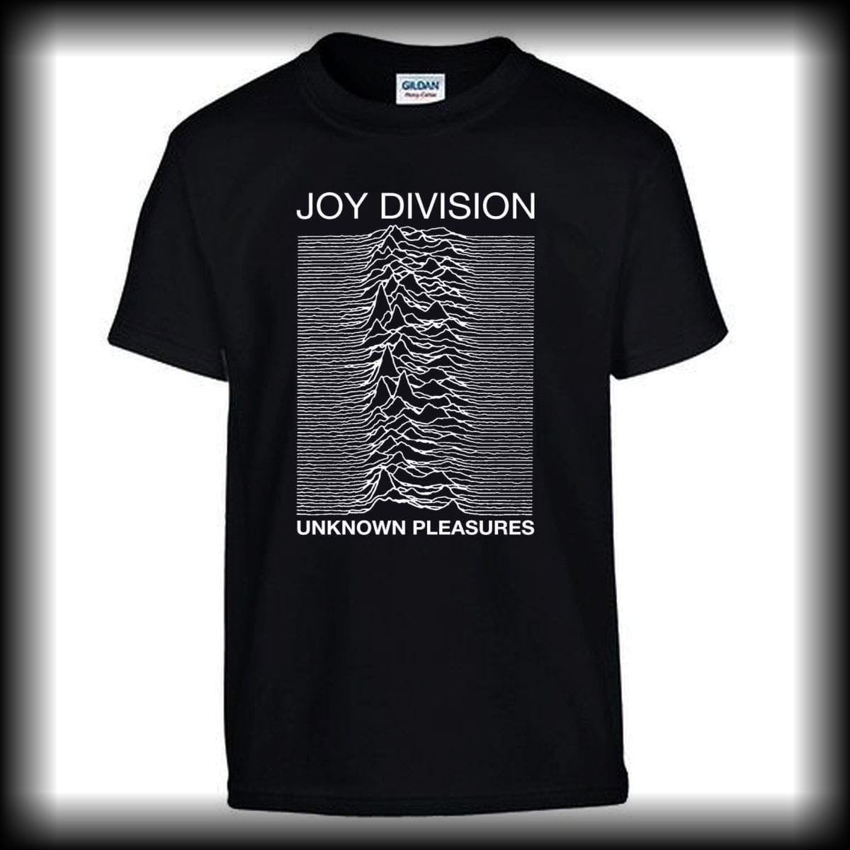 joy-division-unknown-pleasures-t-shirt-coton-noir-large image 1