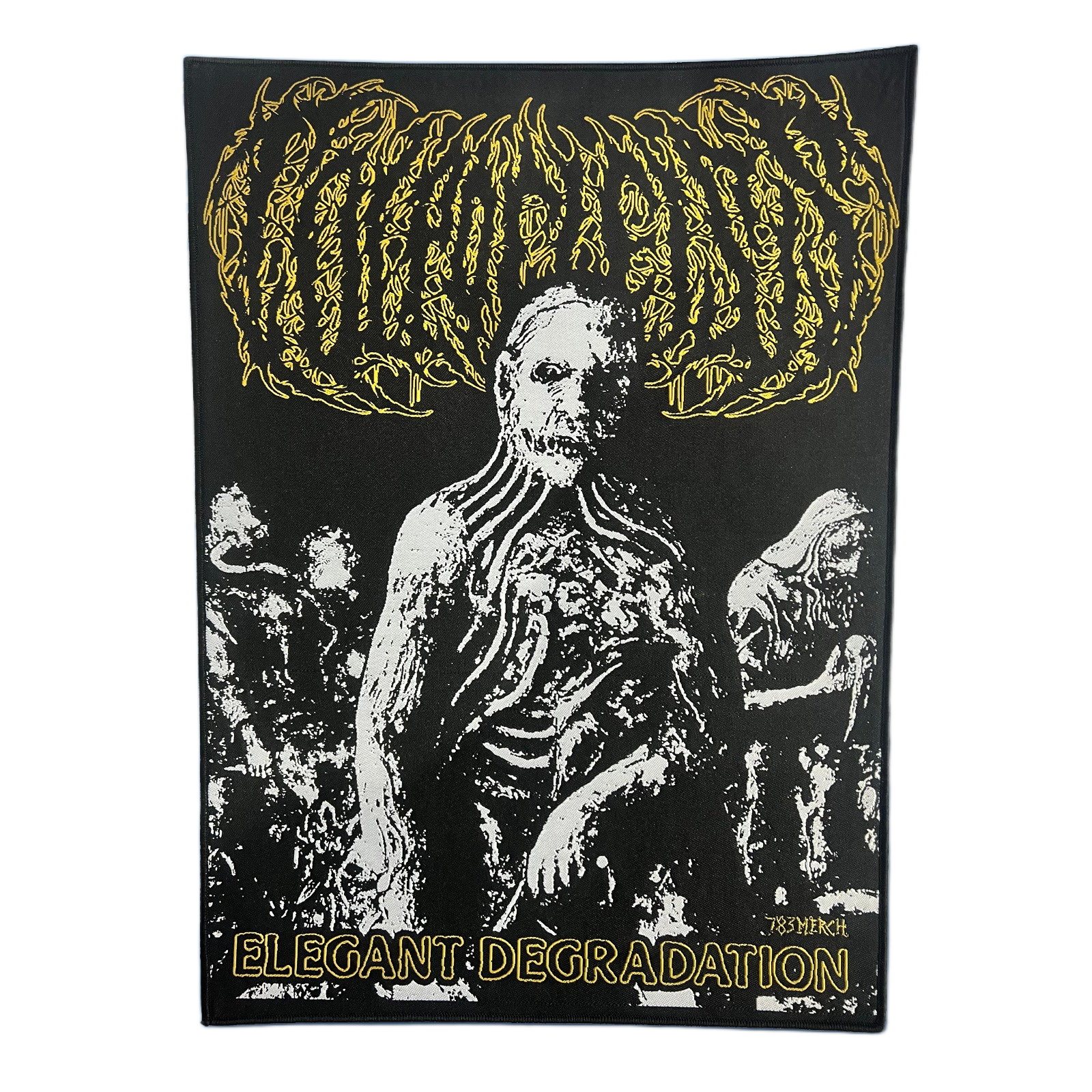 783punx-colpocleisis-elegant-degradation-backpatch-noir image 4