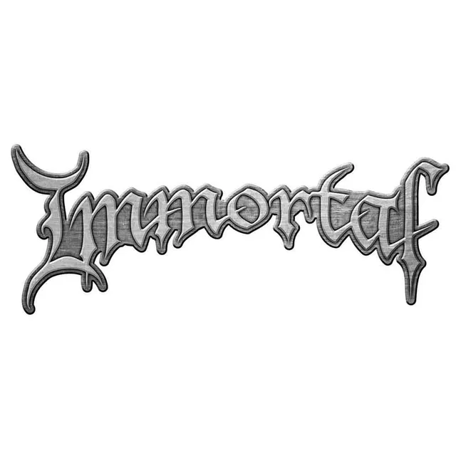 immortal-pin-s-mail-badge-m-tal-black-metal image 1