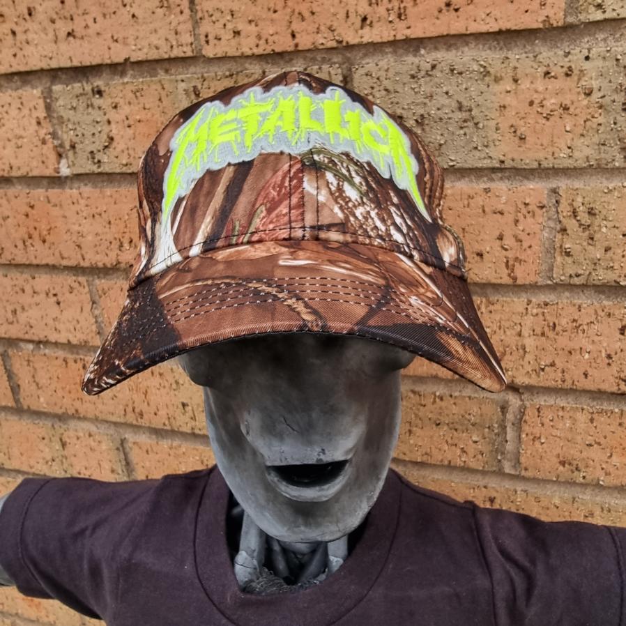 783punx-caps-metallica-splatter-casquette-camo-phosphorescente image 2