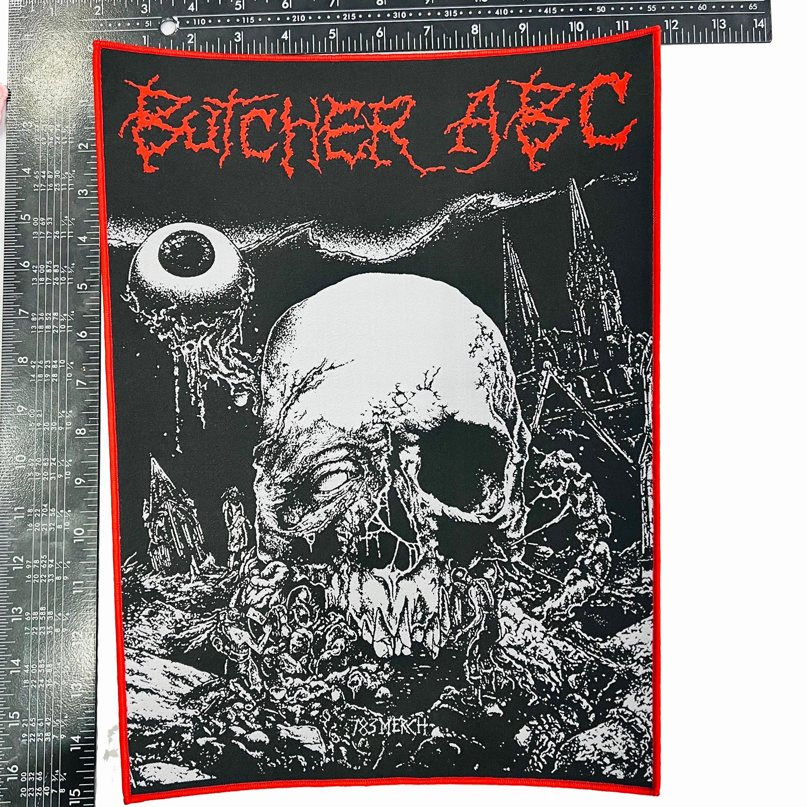 butcher-abc-north-of-hell-backpatch-dos-bordure-noire image 7