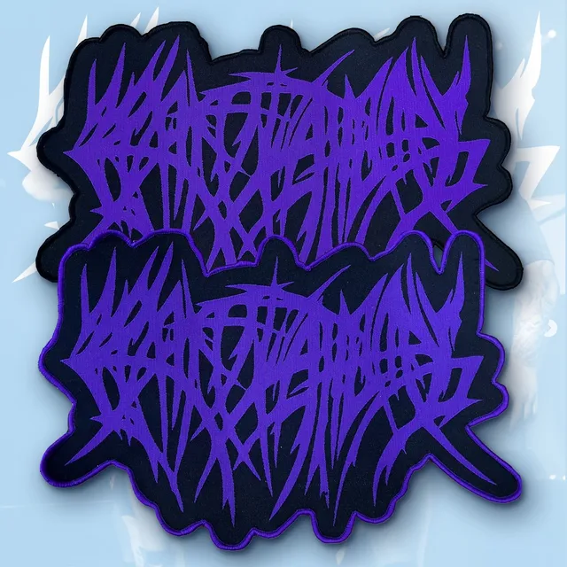 crepitation-logo-cusson-tiss-oversized-bordure-noire image 1
