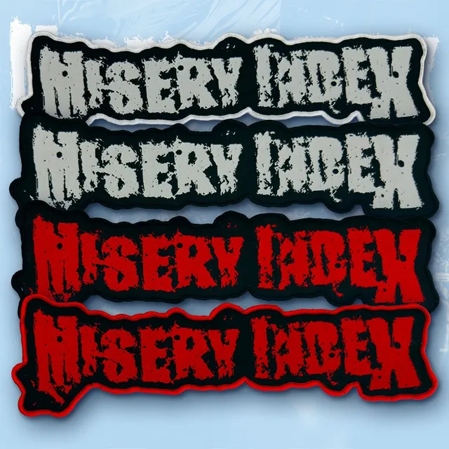 misery-index-patch-tiss-oversize-30-cm-logo-rouge image 1