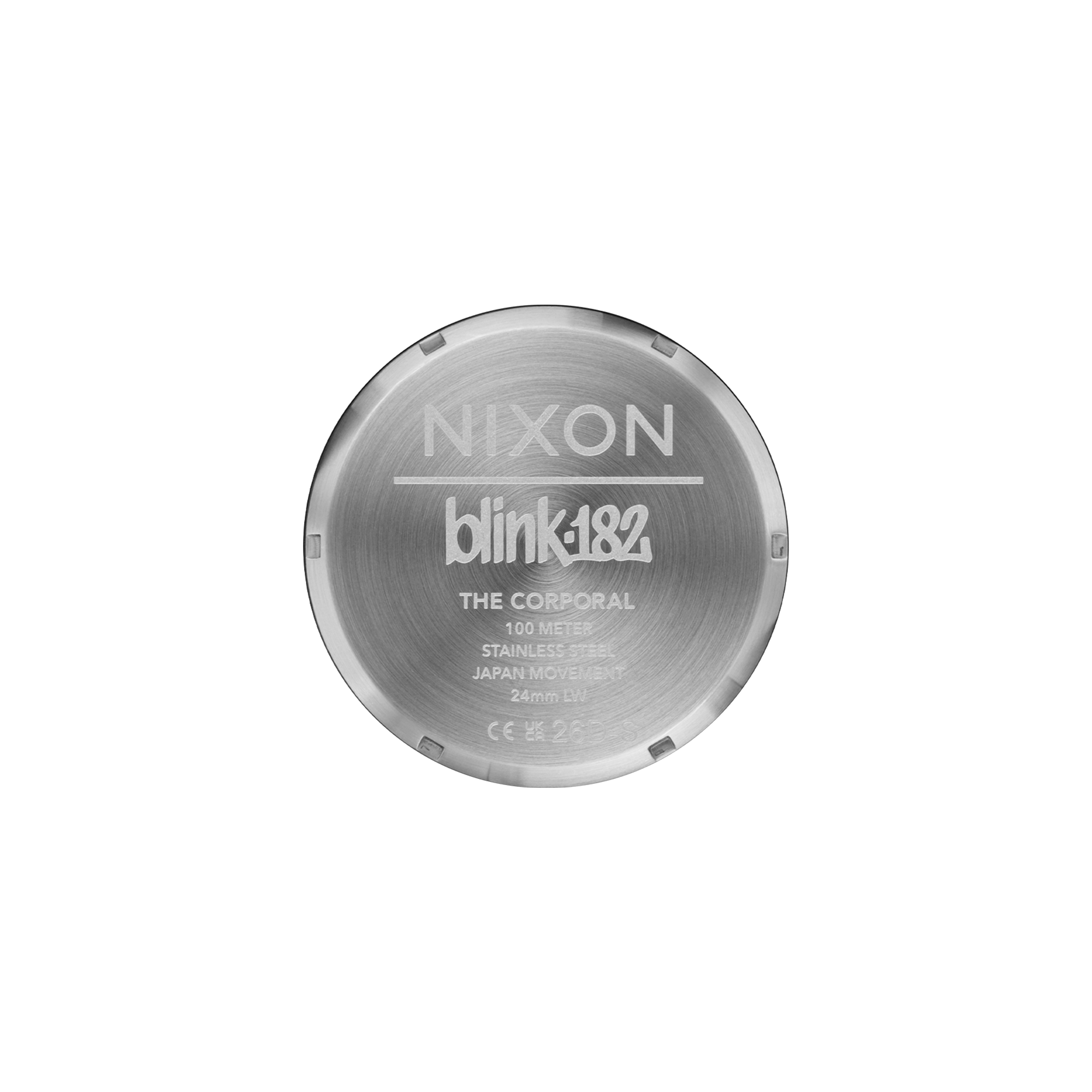 blink-182-nixon-smiley-corporal-montre-acier-48mm image 4
