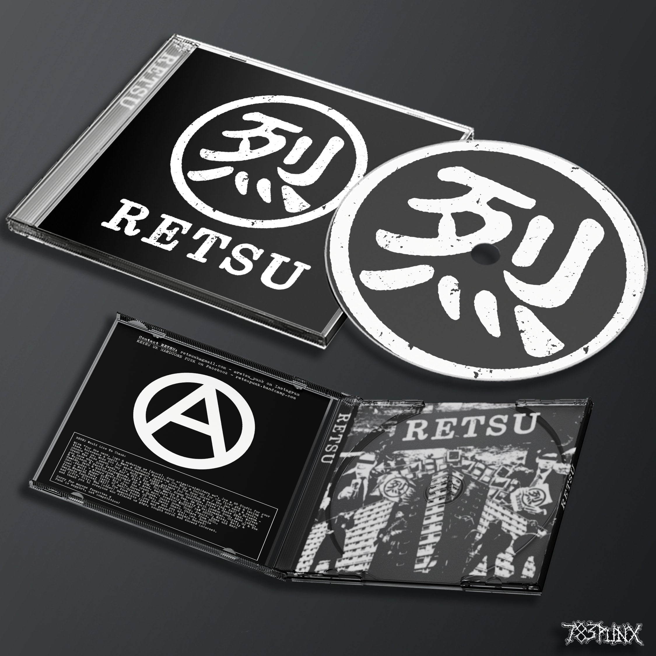 783punx-cds-retsu-retsu-cd-hardcore-punk-9-titres image 1