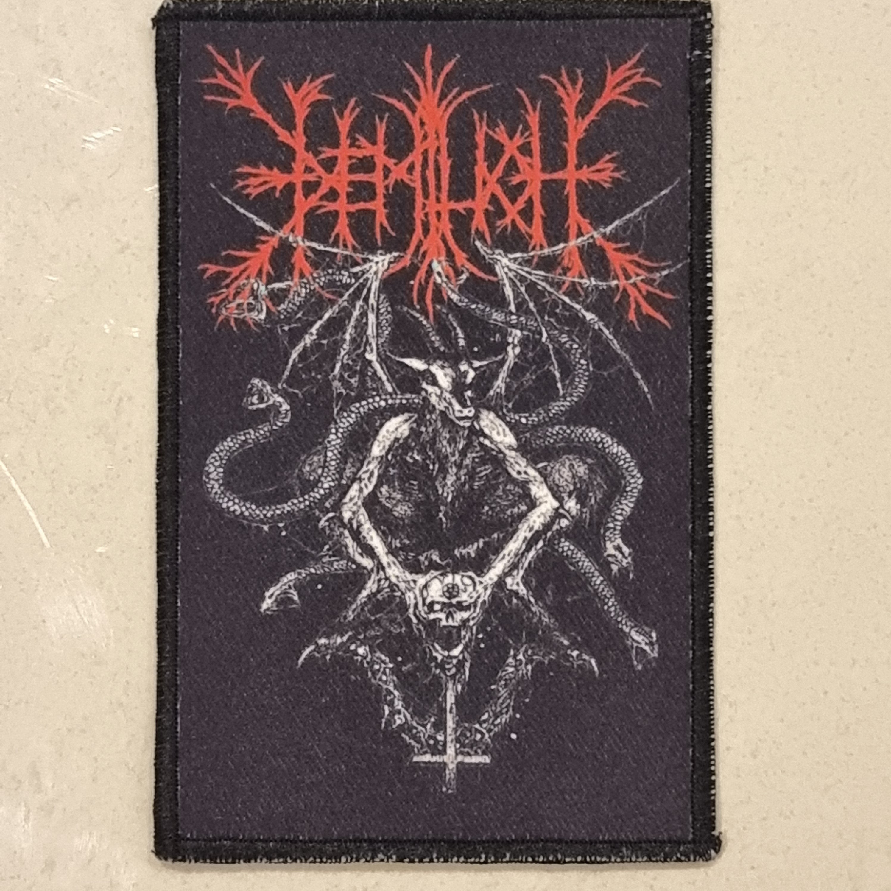 demilich-patch-logo-cousu-death-metal-petit-format image 1