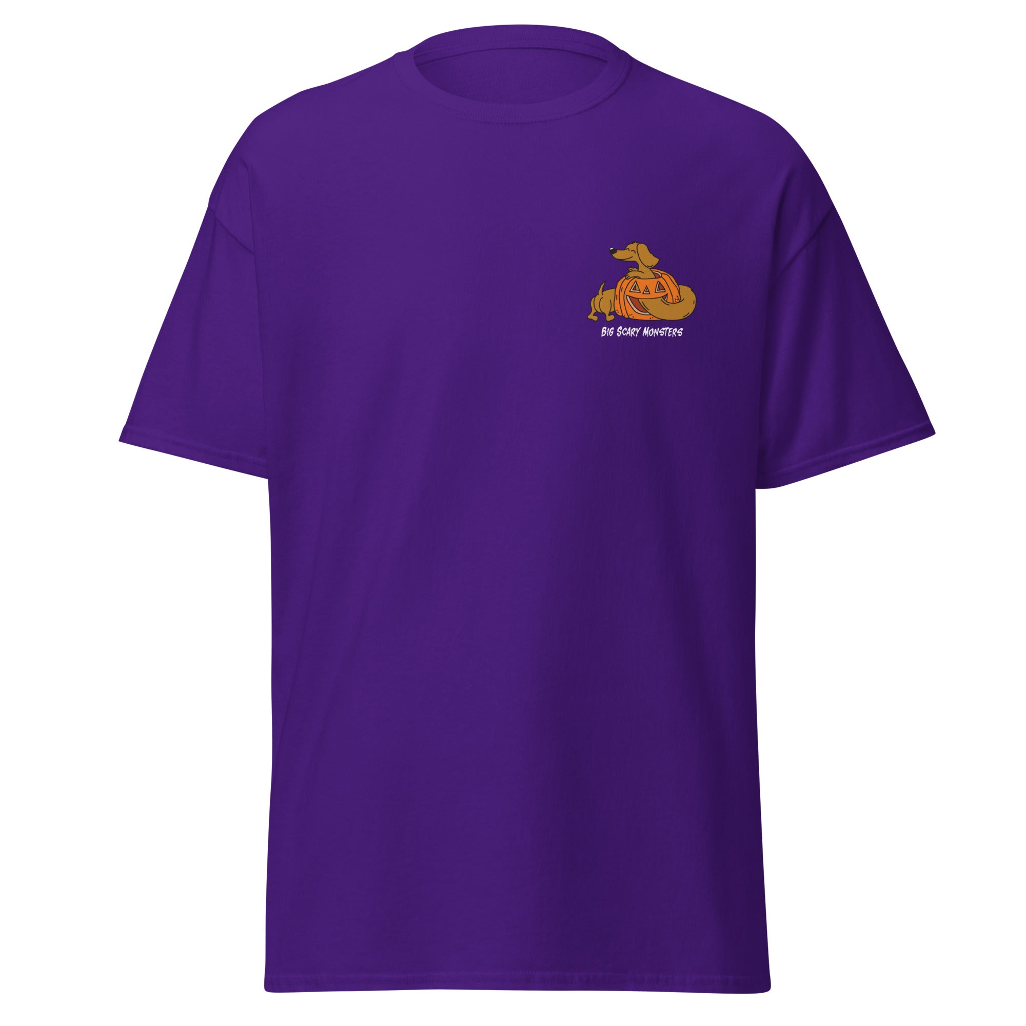 bsm-pumpkin-dog-t-shirt-noir-coton-halloween image 3