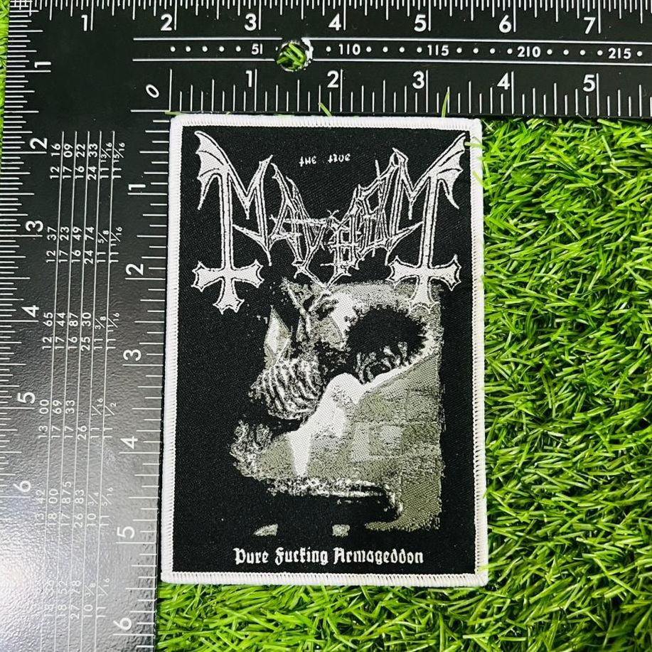 mayhem-pure-fucking-armageddon-patch-tiss-bord-blanc image 5
