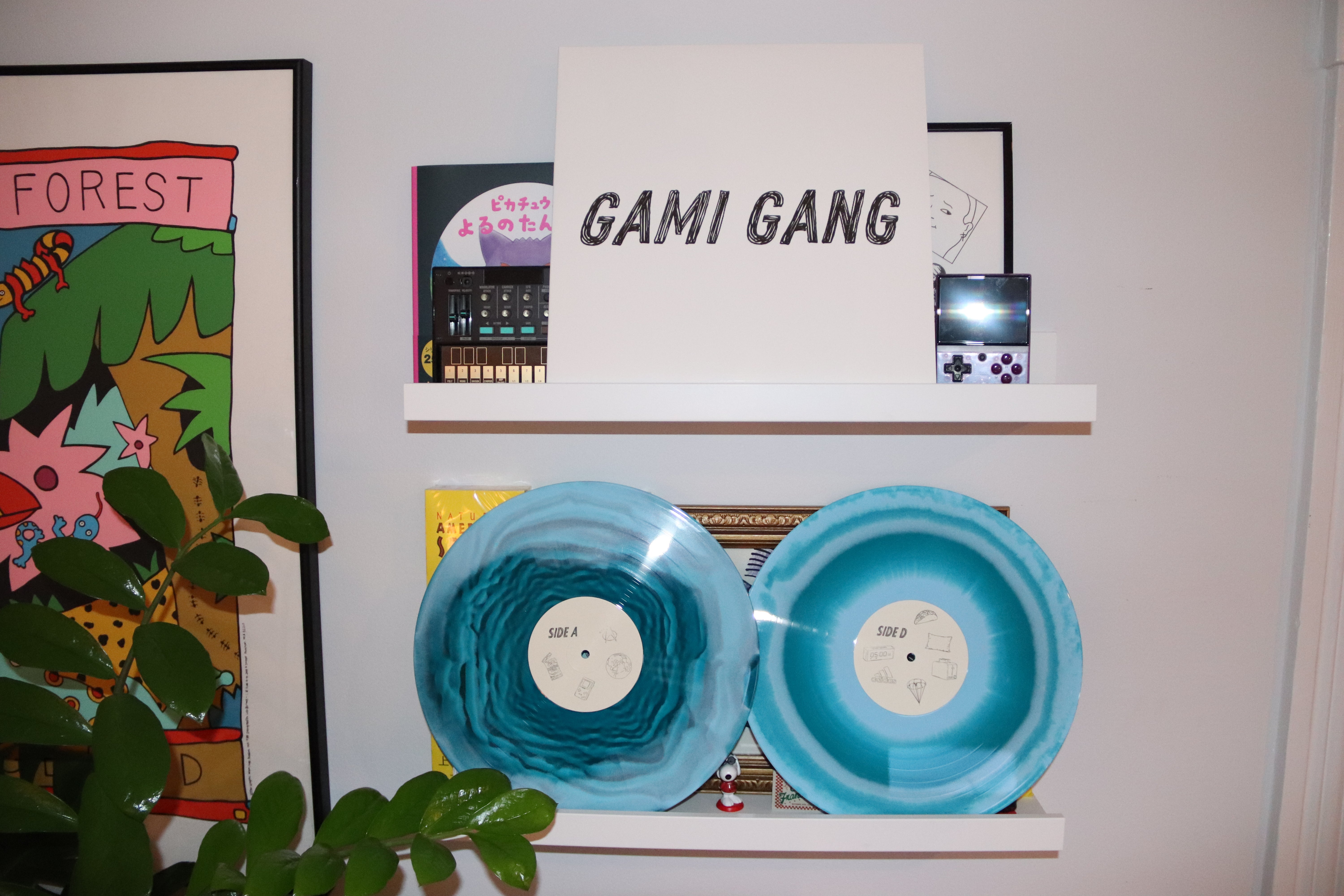 origami-angel-gami-gang-vinyle-2xlp-swirl-bleu image 2