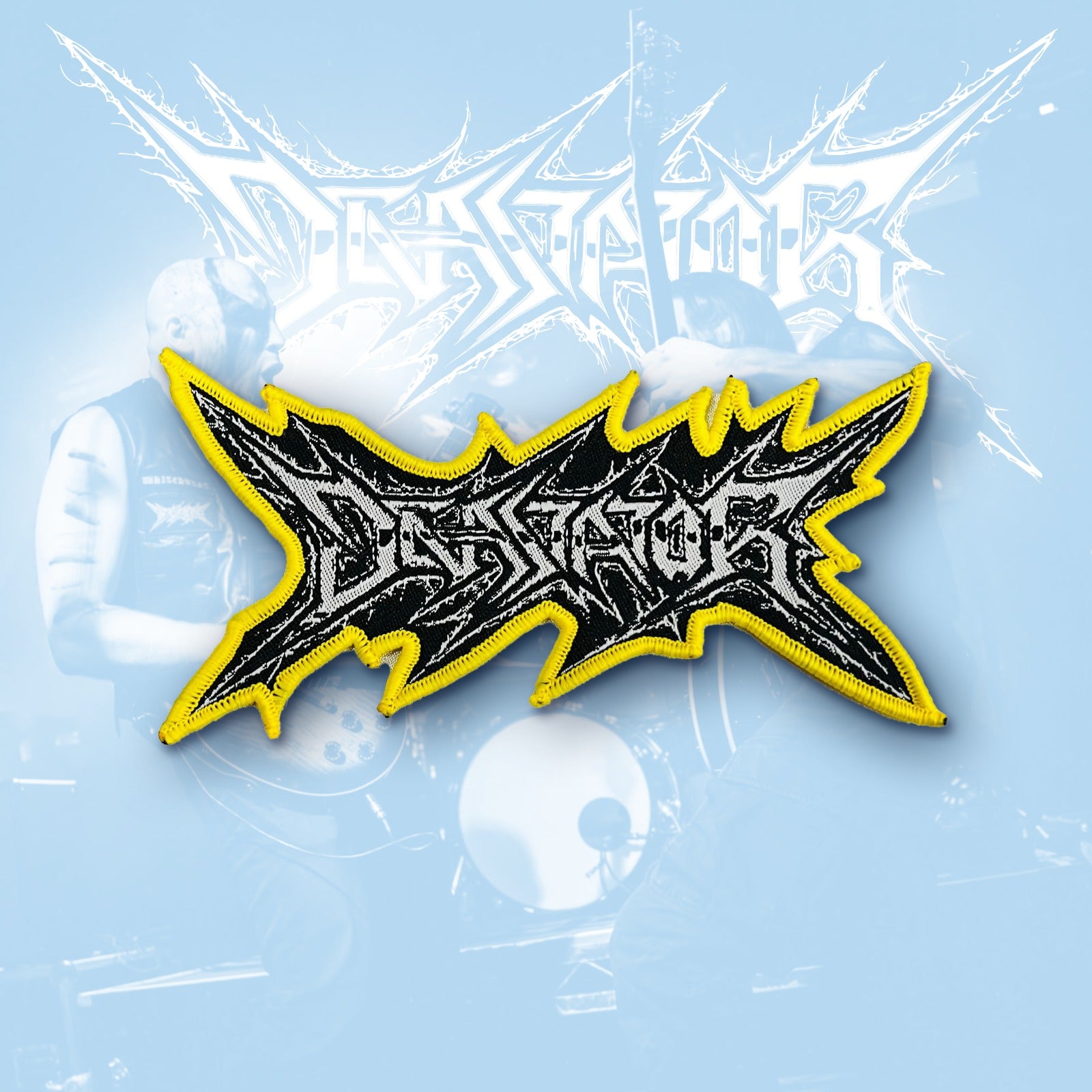 devastator-logo-patch-tiss-bordure-noire image 6