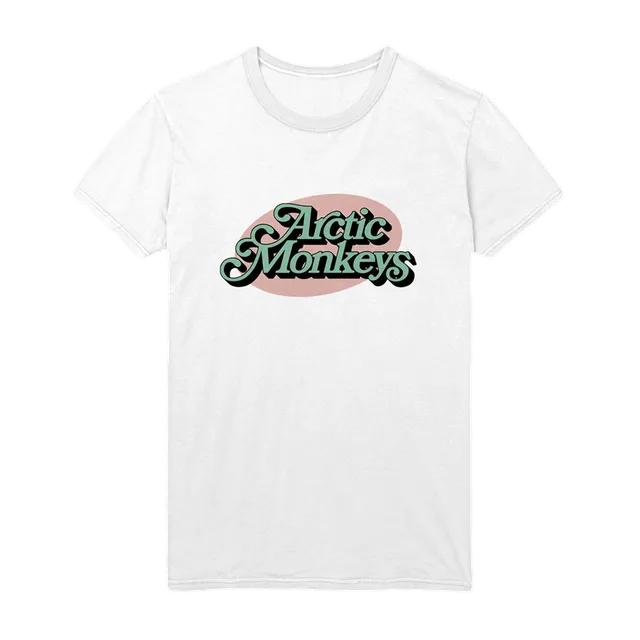arctic-monkeys-ornate-logo-t-shirt-noir-coton-taille-m image 1