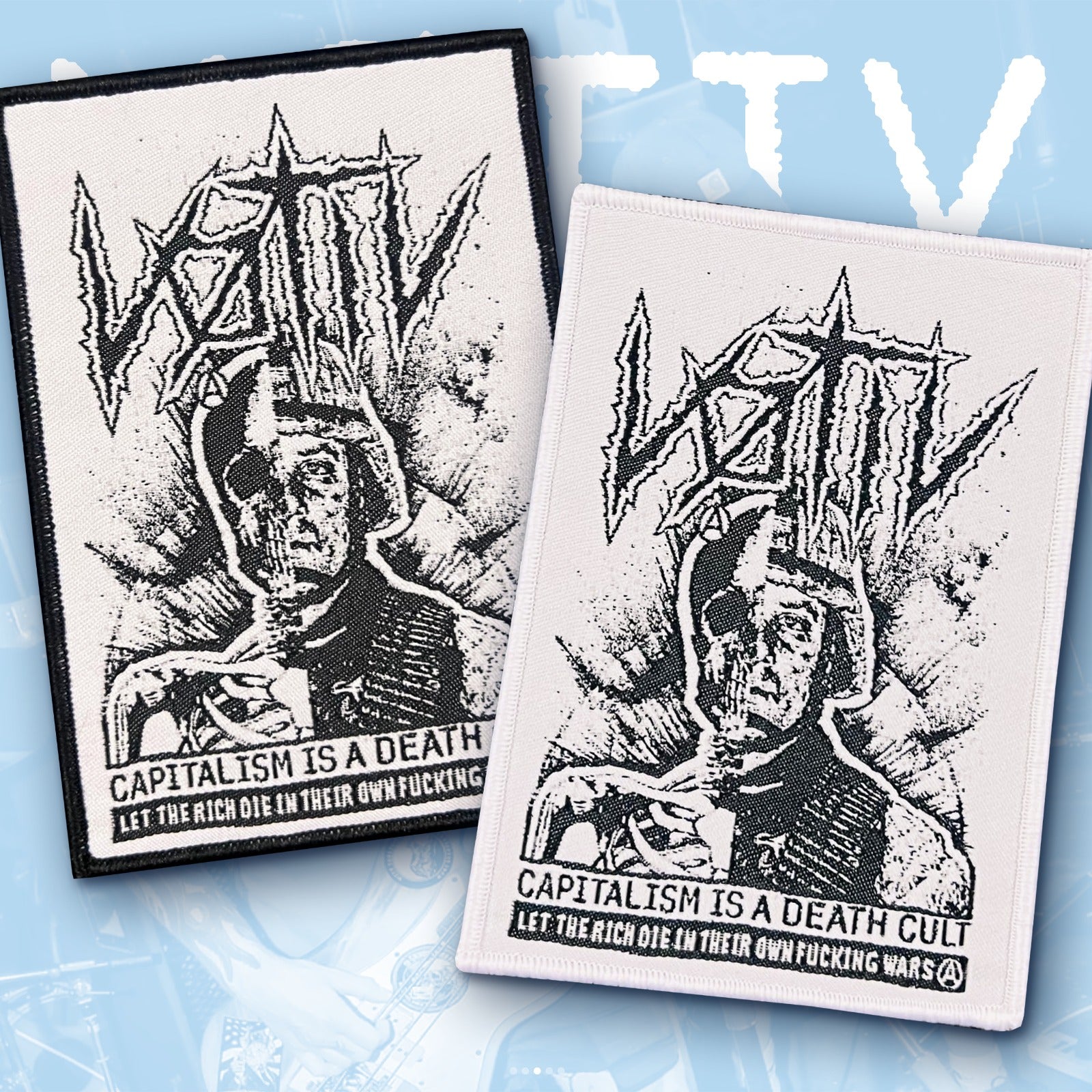 v-tiv-capitalism-is-a-death-cult-bundle-backpatch-patch image 2