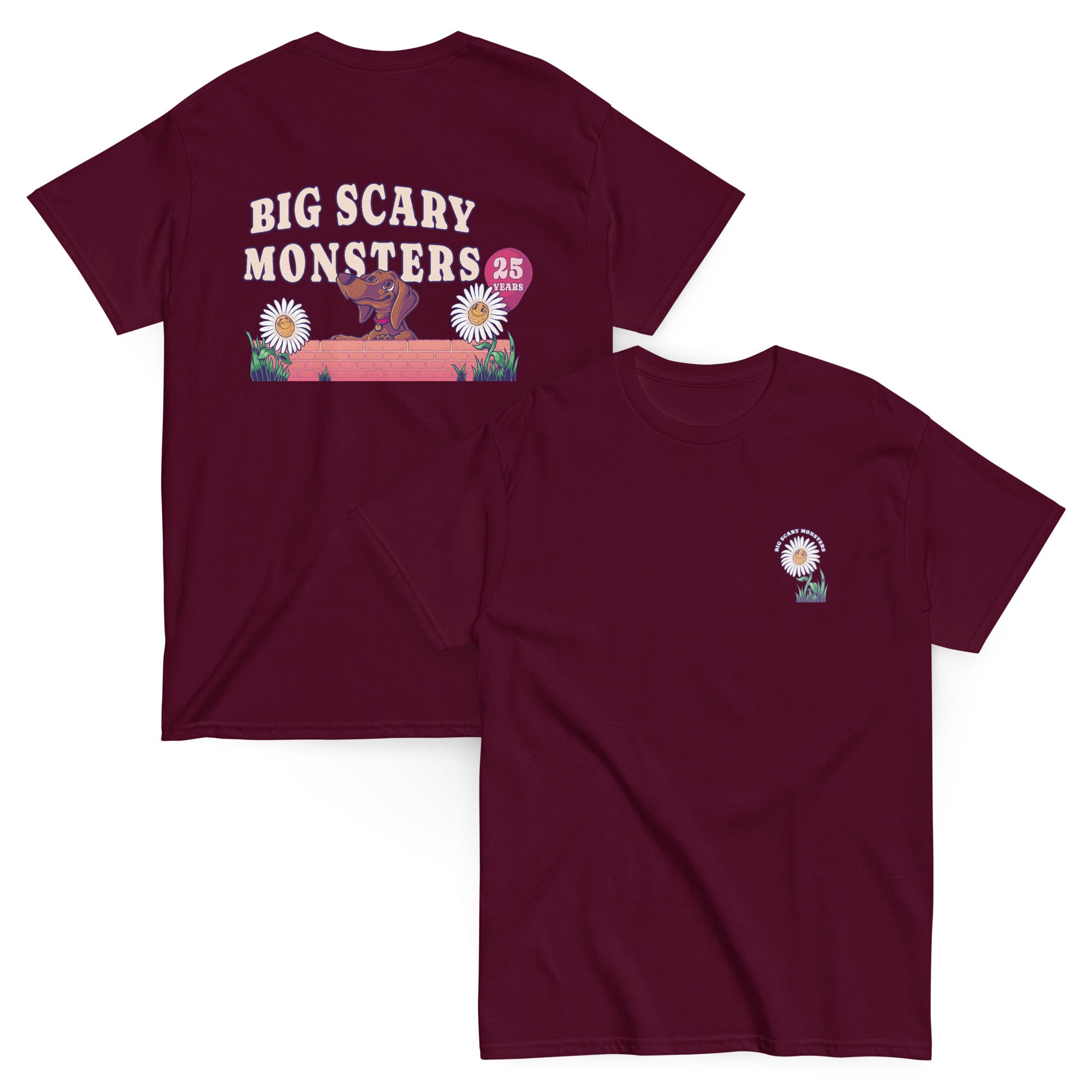 big-scary-monsters-daisy-t-shirt-coton-blanc image 6