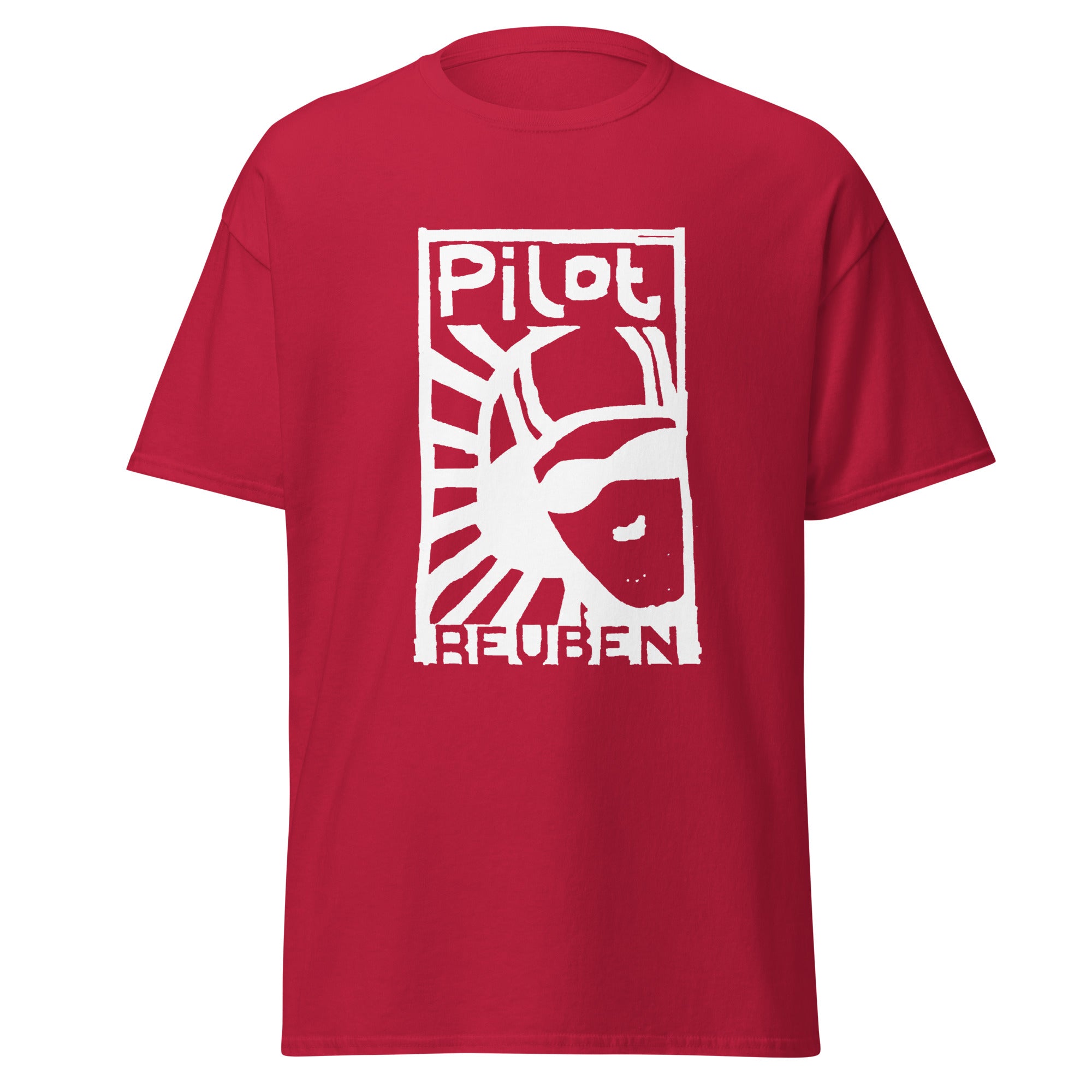 big-scary-monsters-reuben-pilot-t-shirt-coton-noir-rock image 3