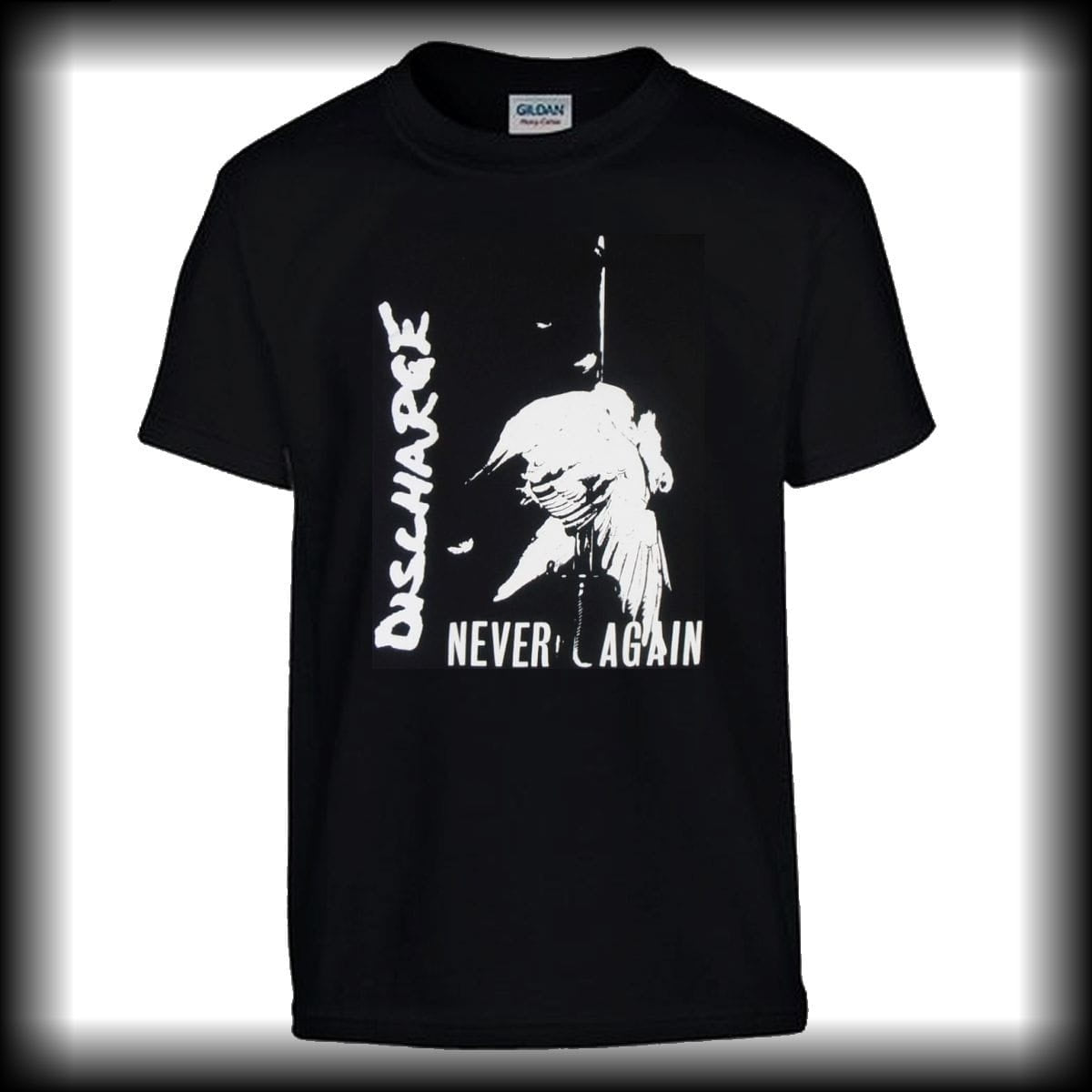 783punx-discharge-never-again-t-shirt-noir image 1