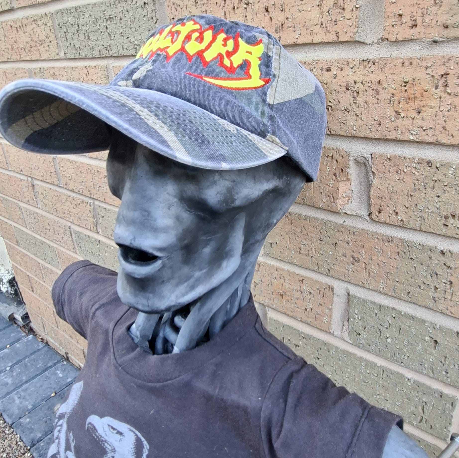 sepultura-old-logo-casquette-camo-vert-phosphorescent image 4