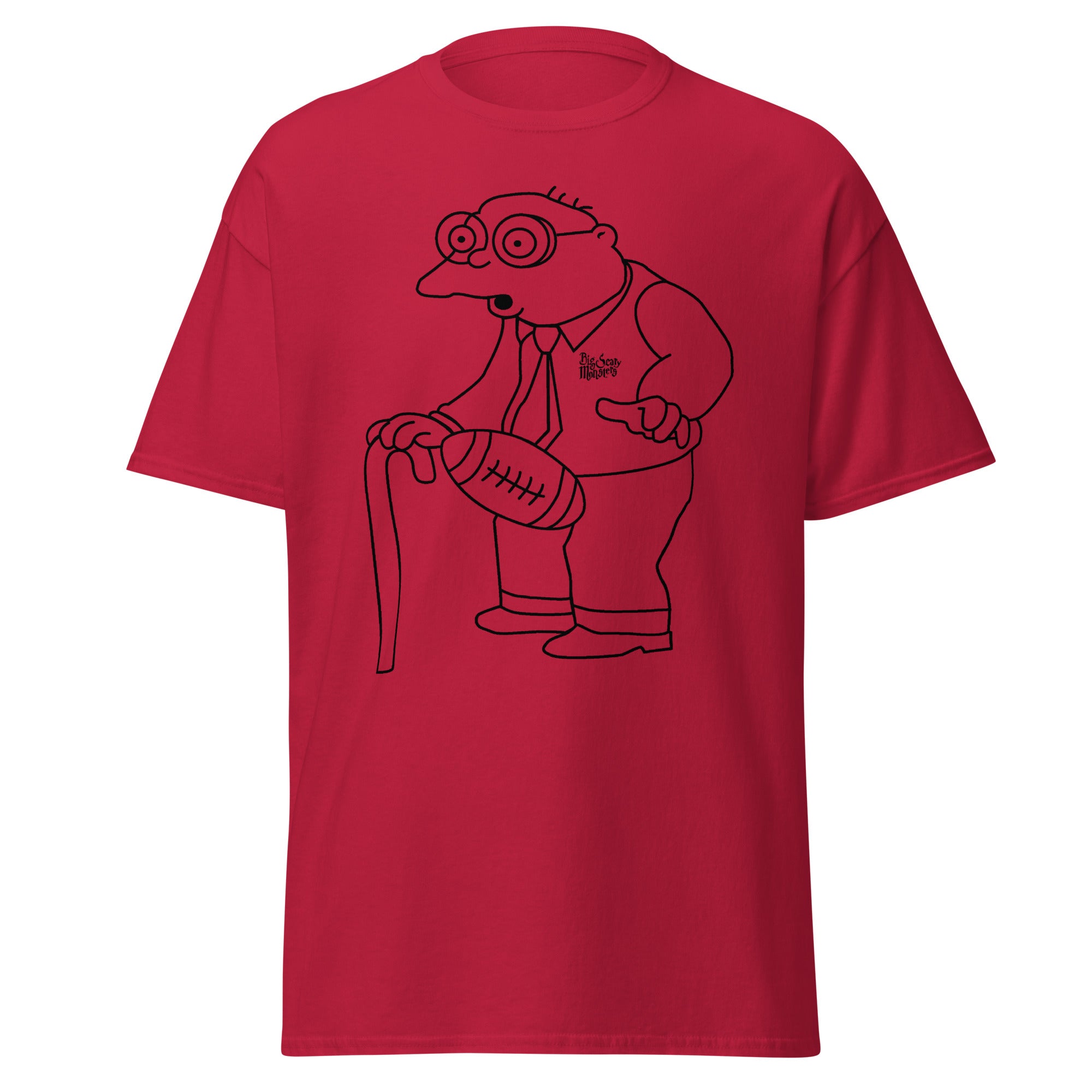 man-hit-by-football-t-shirt-noir-coton-taille-l image 5