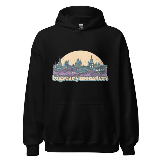 bsm-city-hoodie-sweat-capuche-coton-noir-taille-m image 1