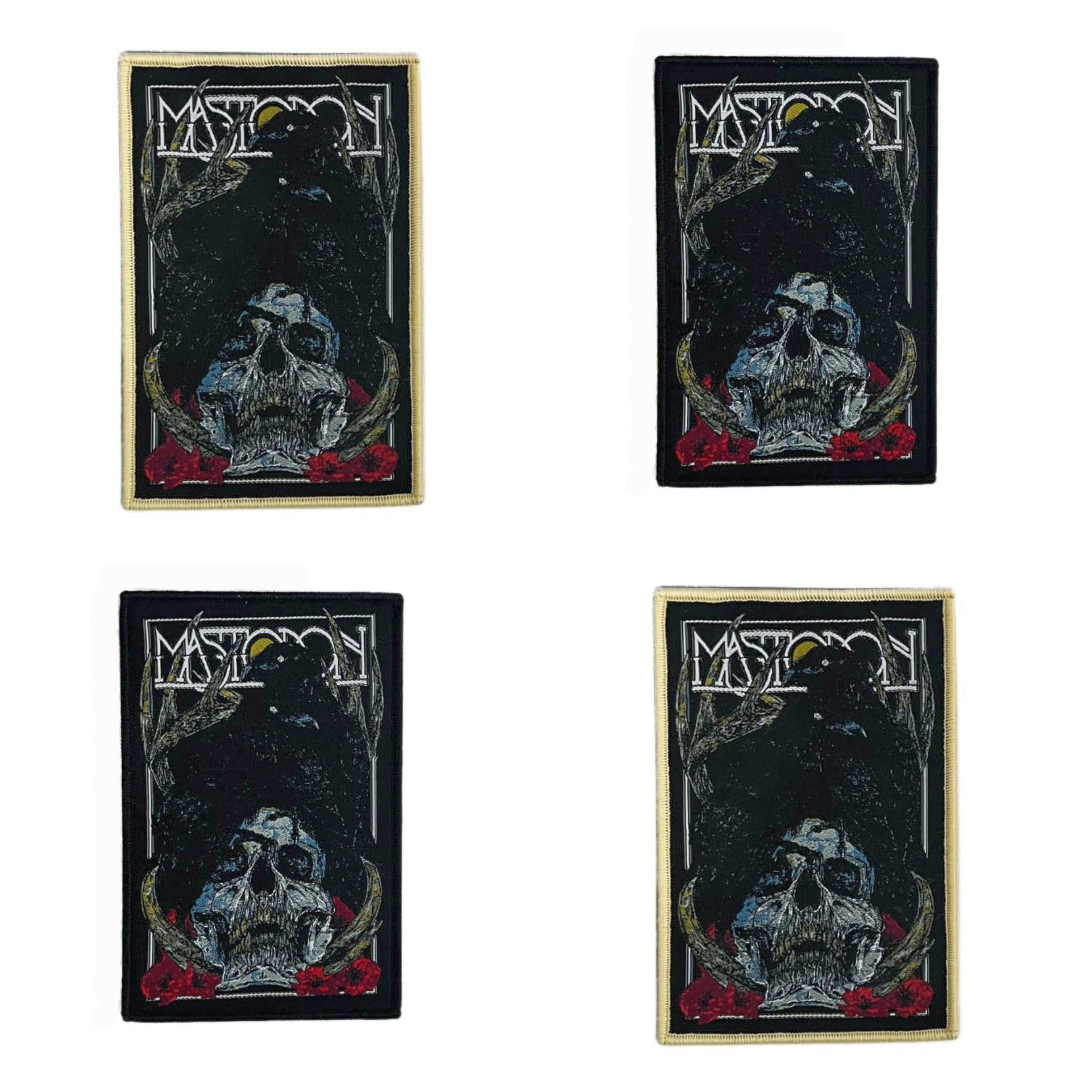 mastodon-crystal-skull-cusson-tiss-bordure-noire image 1