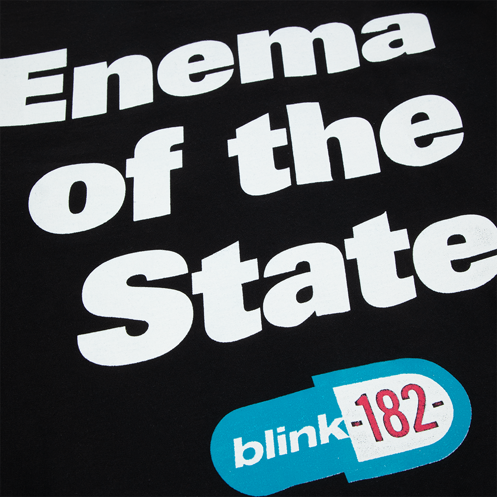 blink-182-enema-of-the-state-sweat-col-rond-noir image 5