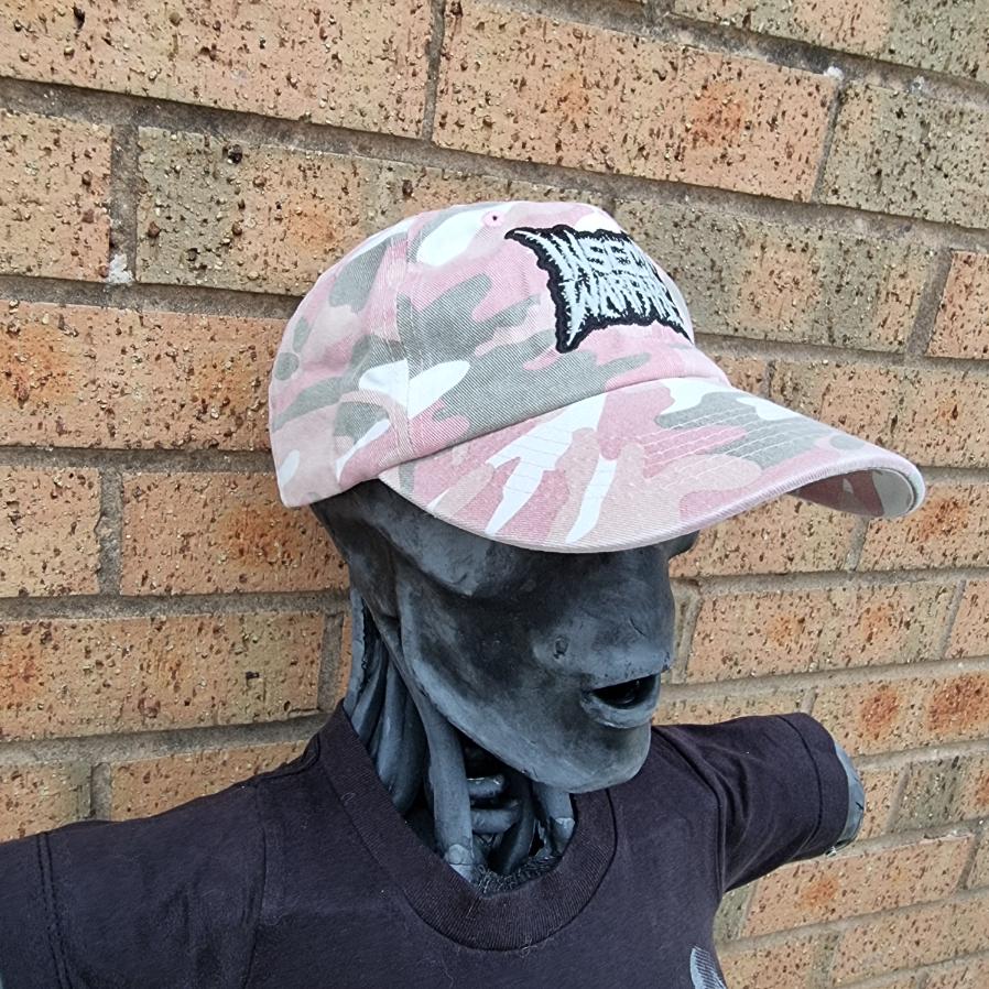 insect-warfare-logo-casquette-dad-cap-pink-camo-phospho image 4