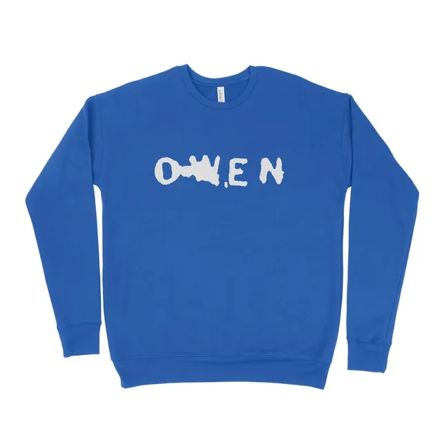 big-scary-monsters-owen-blue-crewneck-sweatshirt-bleu image 1