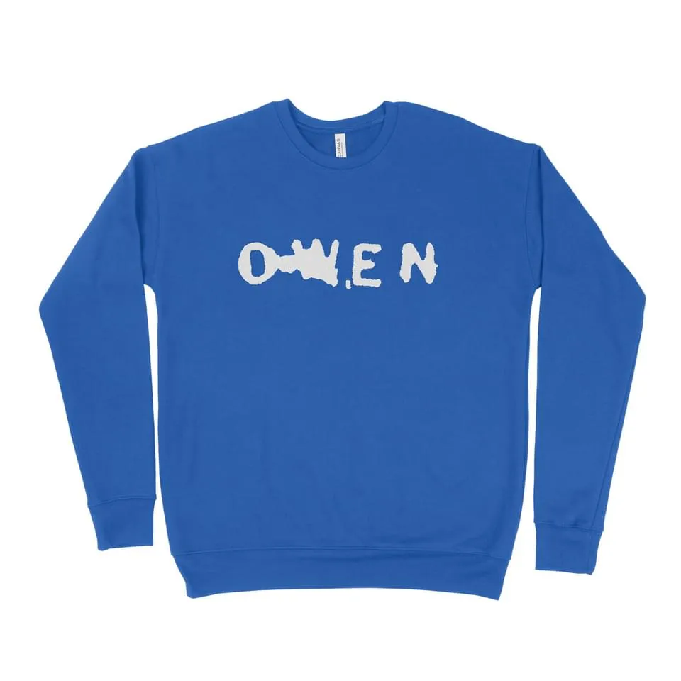 big-scary-monsters-owen-blue-crewneck-sweatshirt-bleu image 1