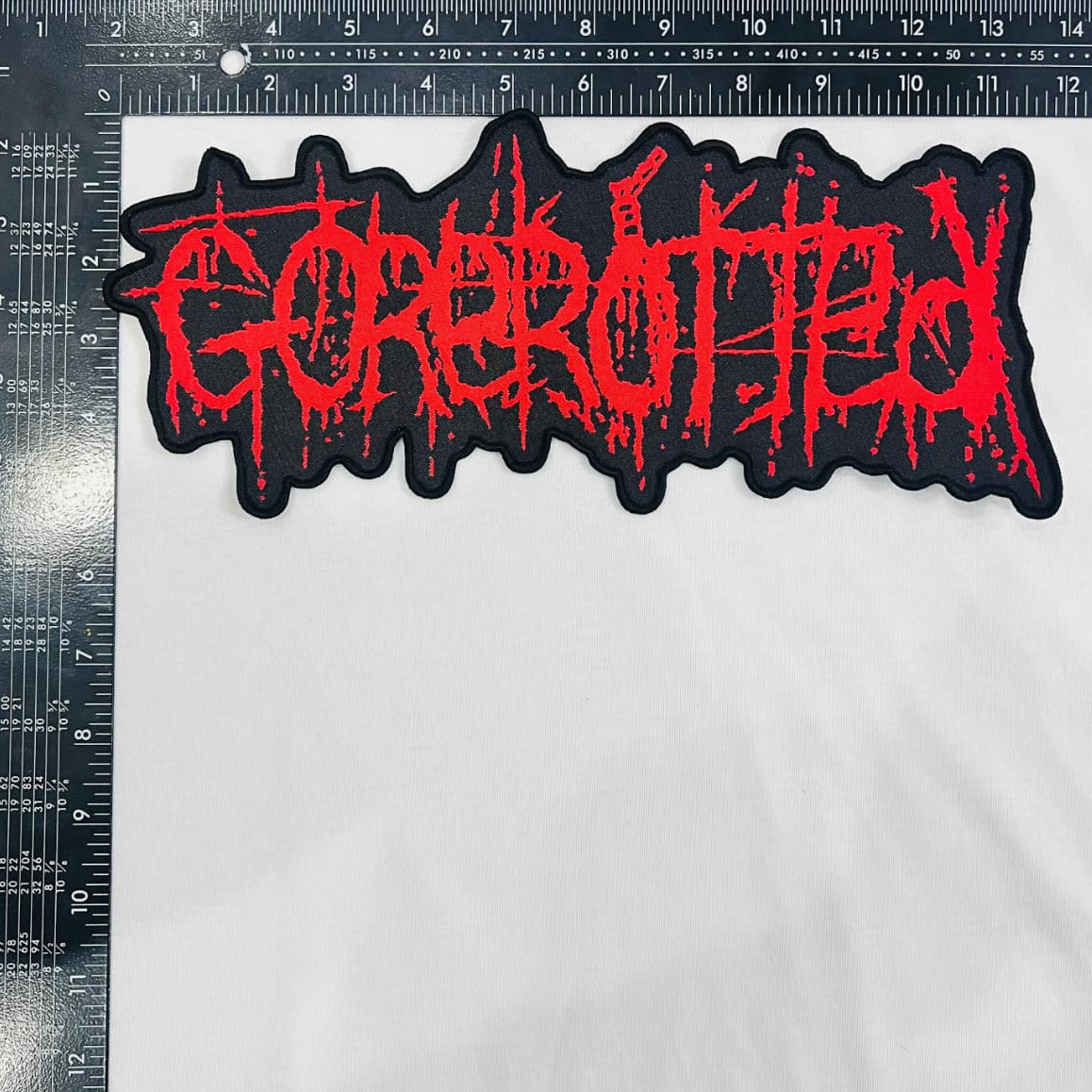 gorerotted-logo-patch-surdimensionn-tiss-oversize-noir image 3