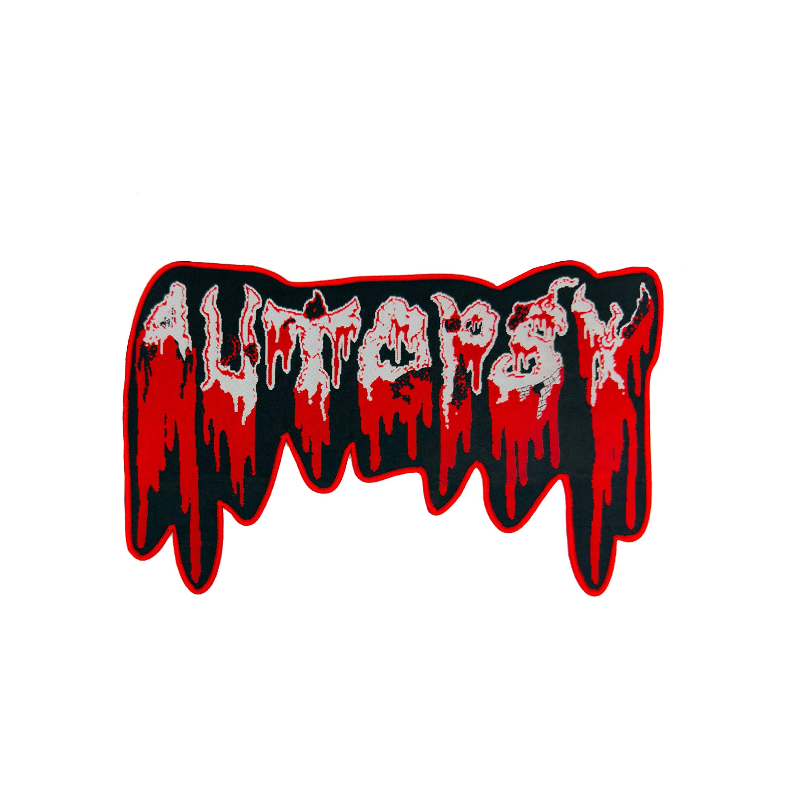 783punx-oversized-patch-autopsy-logo-tiss-bordure-noire image 4