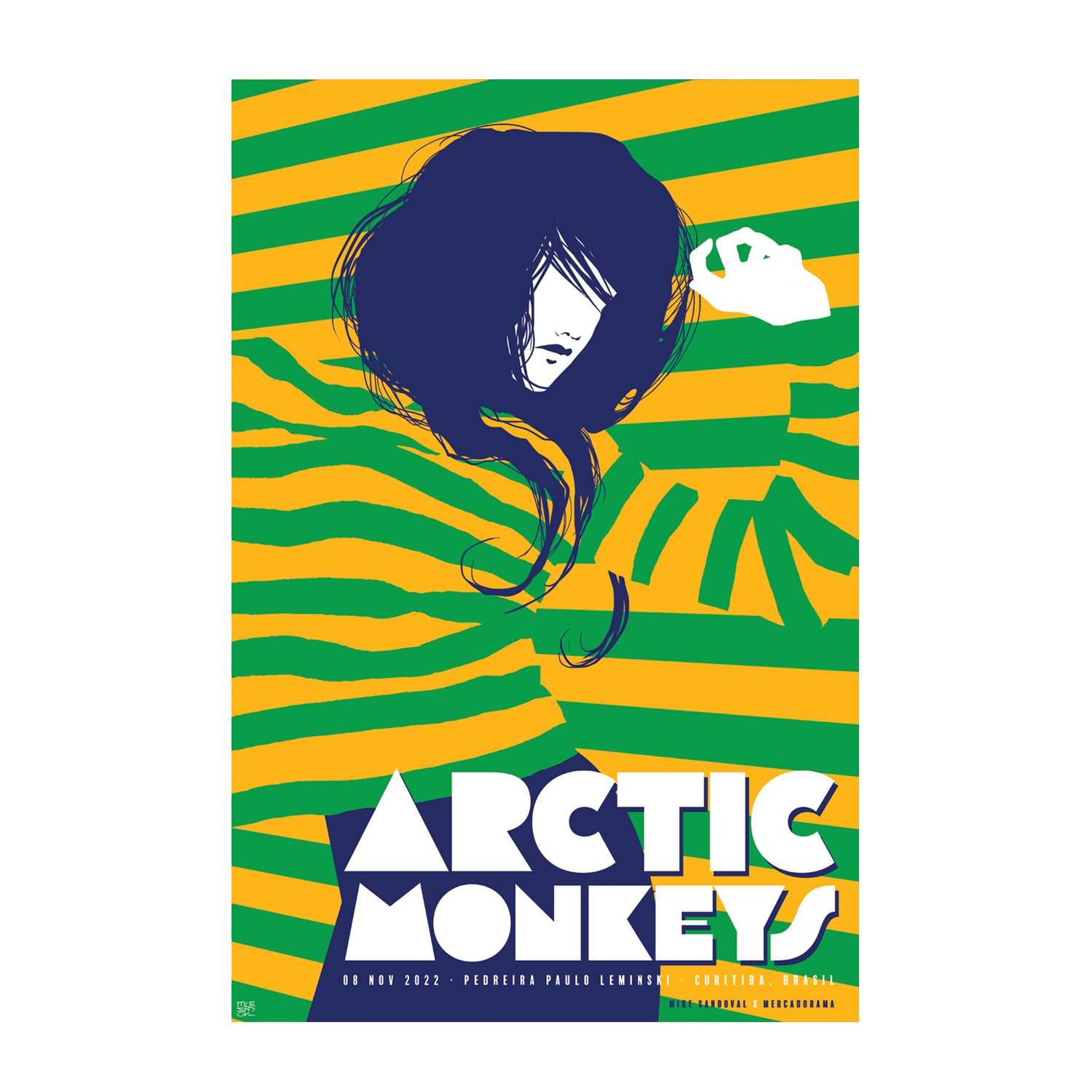 arctic-monkeys-8-nov-2022-brazil-affiche-num-rot-e image 1
