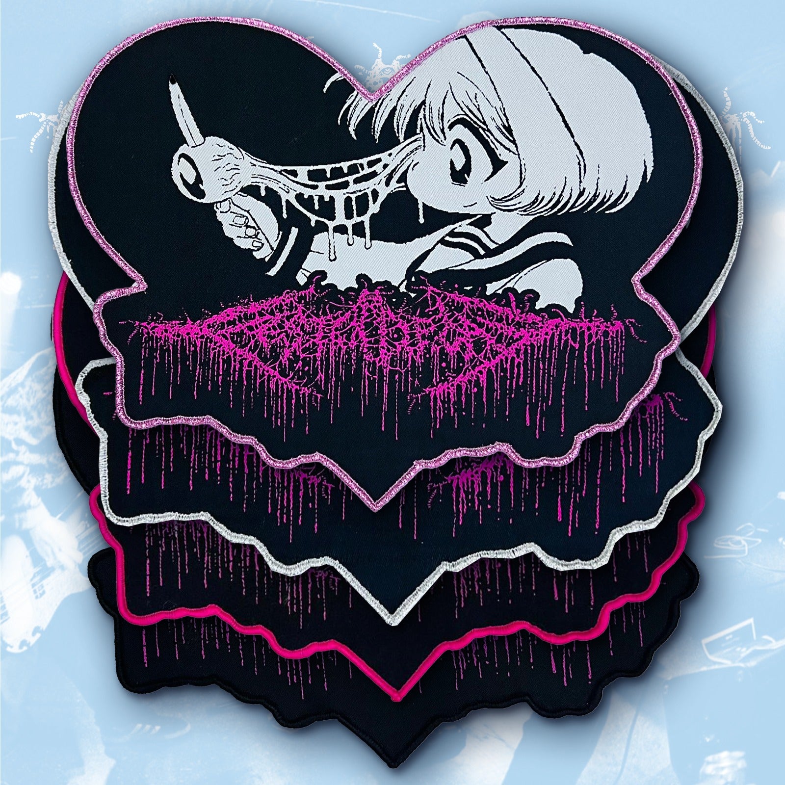 festerdecay-ichigo-cha-n-cusson-patch-tiss-oversize-25cm image 1