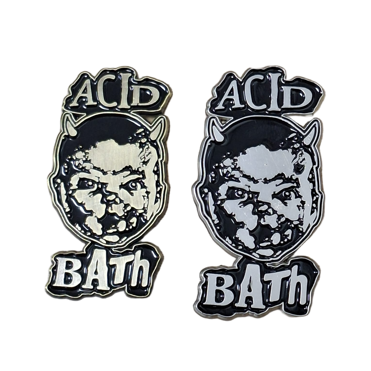 acid-bath-screams-butterfly-pin-mail-nickel-mat-58mm image 1