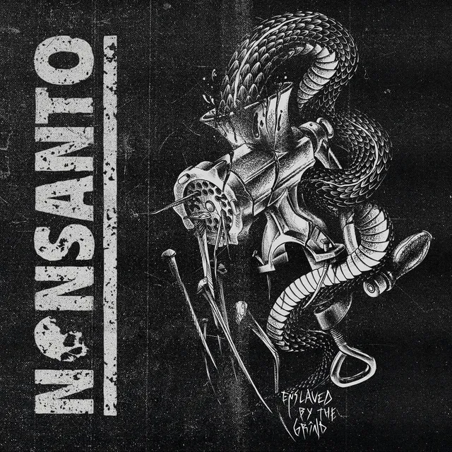 nonsanto-enslaved-by-the-grind-lp-vinyle-noir-tirage-349 image 1