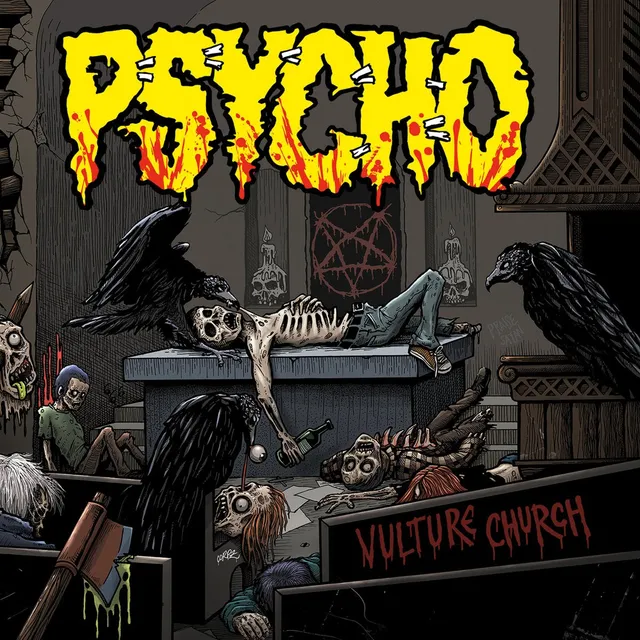 psycho-vulture-church-cd-album-punk image 1