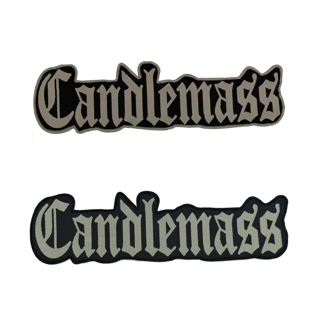 783punx-oversized-patch-candlemass-logo-patch-tiss-bordure-noire image 1