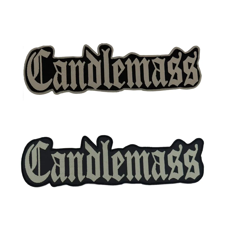 783punx-oversized-patch-candlemass-logo-patch-tiss-bordure-noire image 1