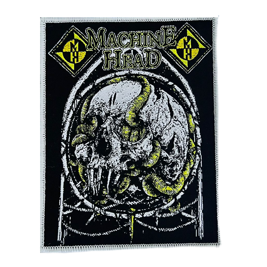 machine-head-rotten-patch-tiss-bordure-noire image 4