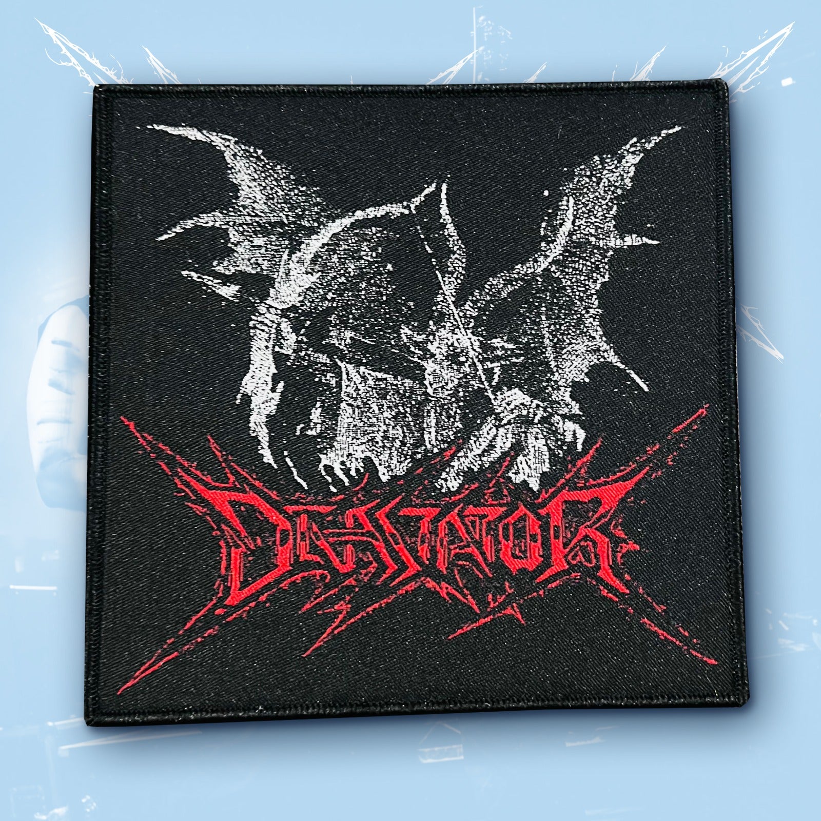 devastator-fallen-angel-patch-tiss-bordure-rouge image 2
