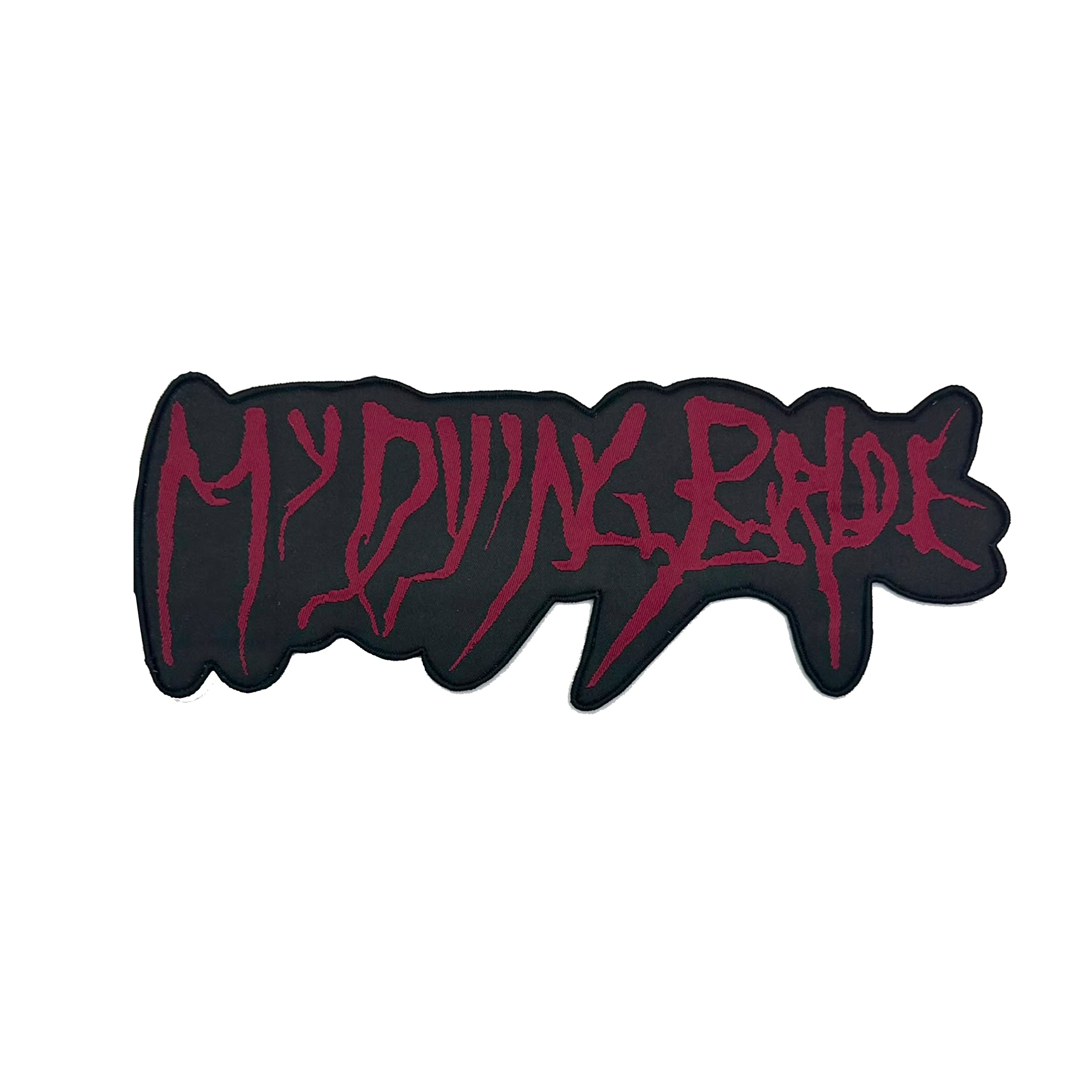 my-dying-bride-logo-patch-surdimensionn-bordure-noire image 2