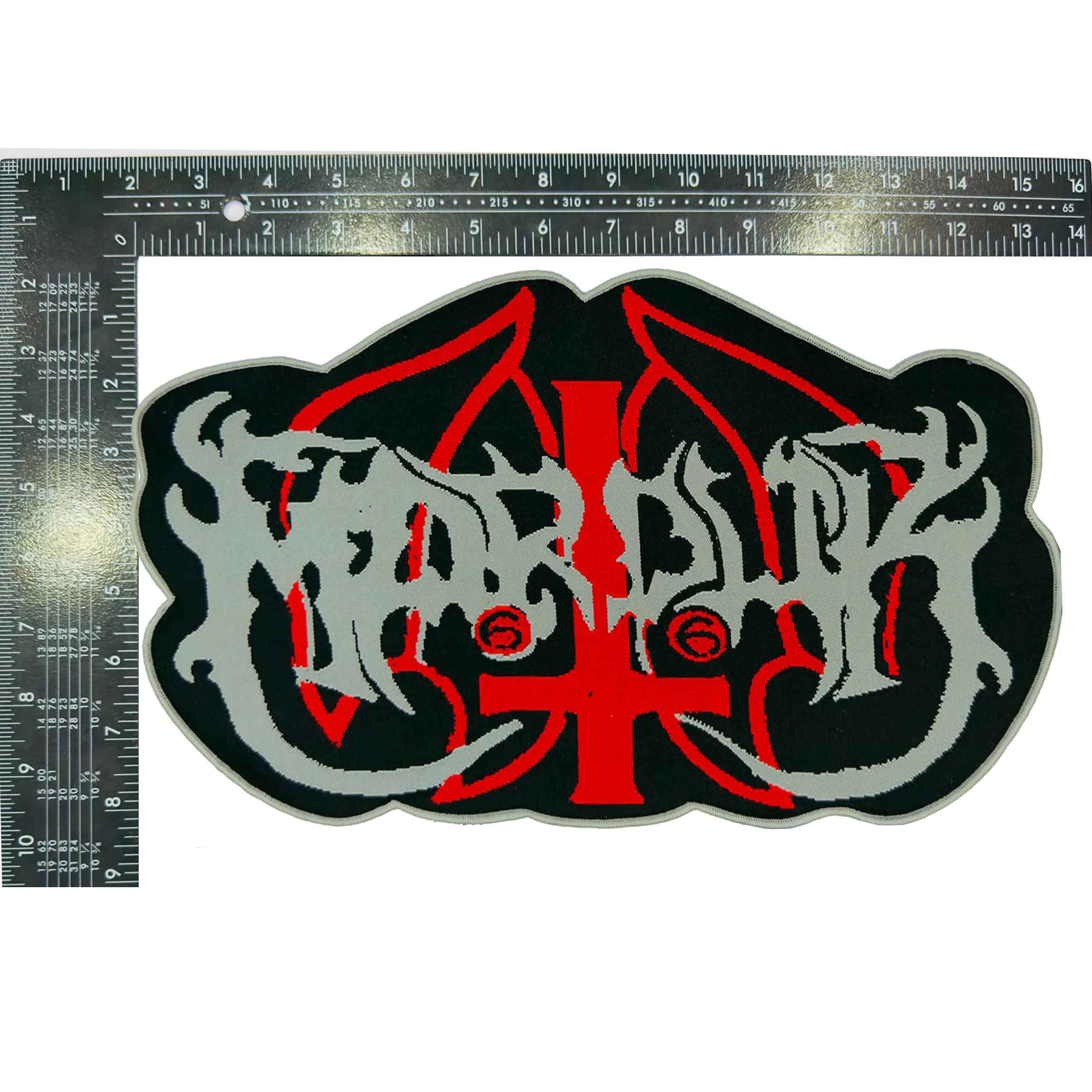 783punx-oversized-patch-marduk-logo-cusson-bordure-grise image 3