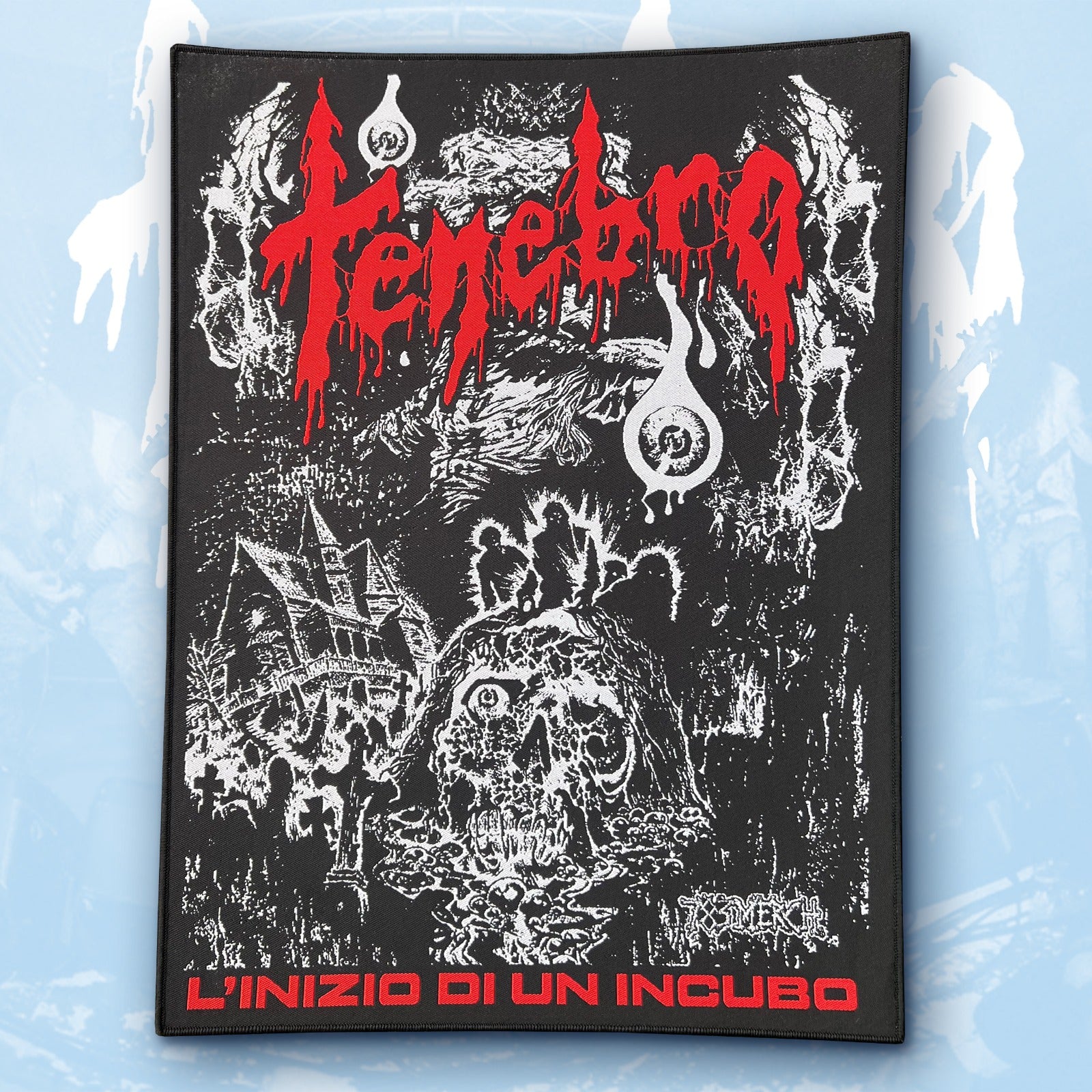 tenebro-l-inizio-di-un-incubo-backpatch-bordure-noire image 2