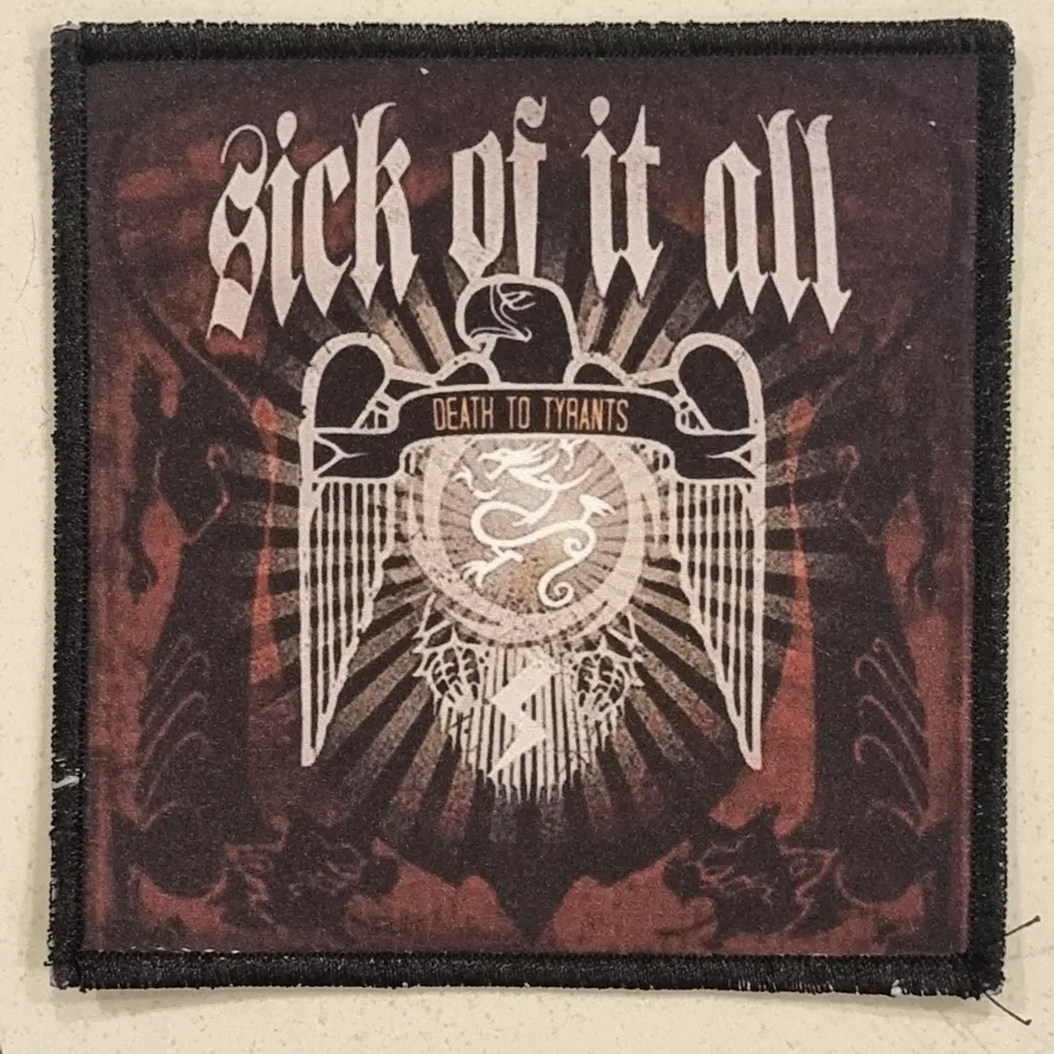 sick-of-it-all-death-to-tyrants-patch-cusson image 1