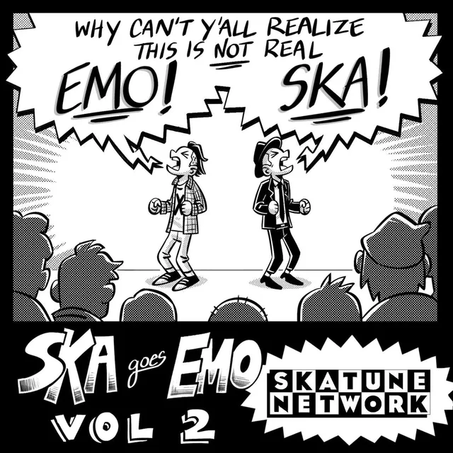 skatune-network-ska-goes-emo-vol-2-vinyle-splatter image 1