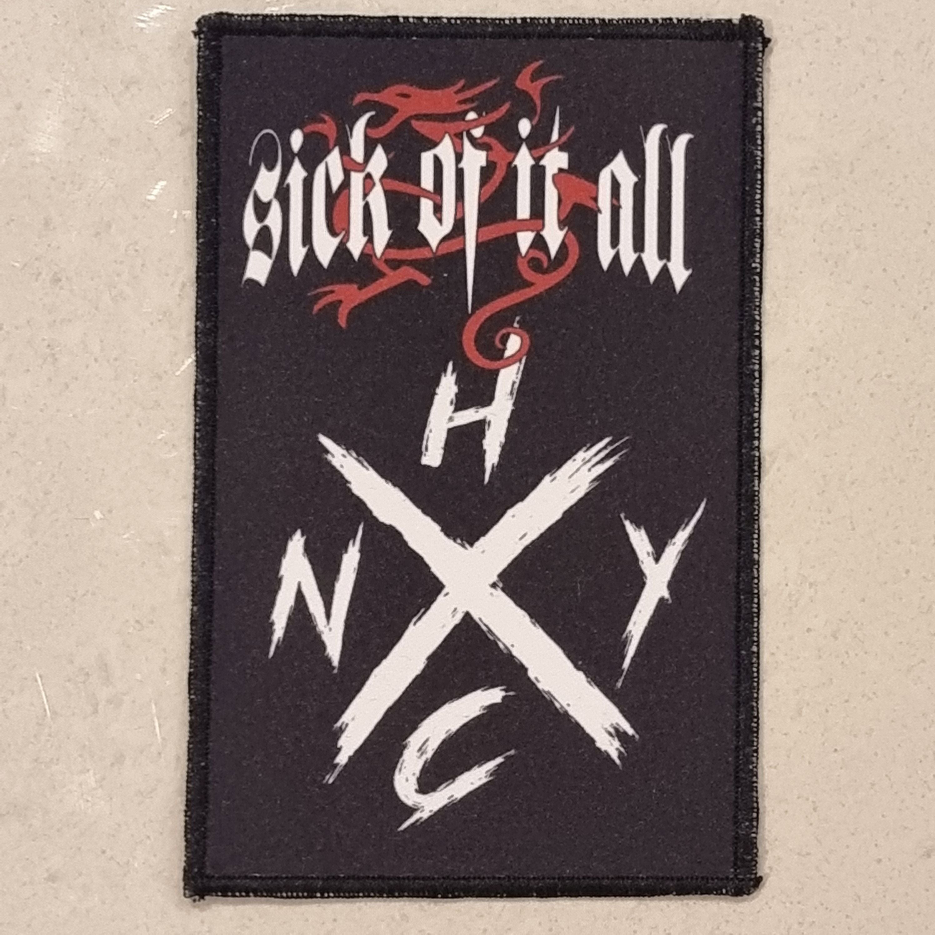 sick-of-it-all-nyhc-patch-cusson-cousu-petit-format image 1