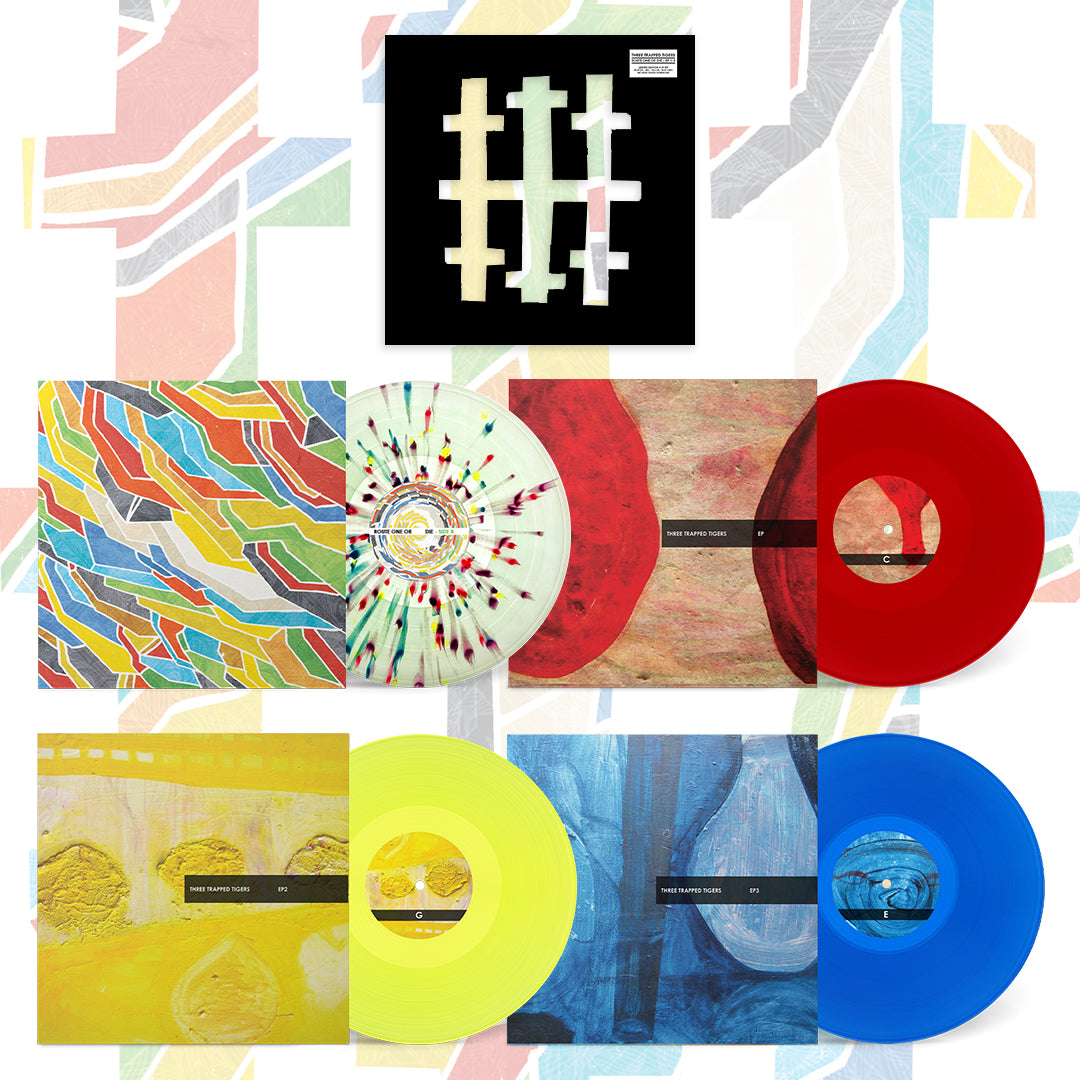 big-scary-monsters-three-trapped-tigers-coffret-vinyle-4lp-couleur image 7