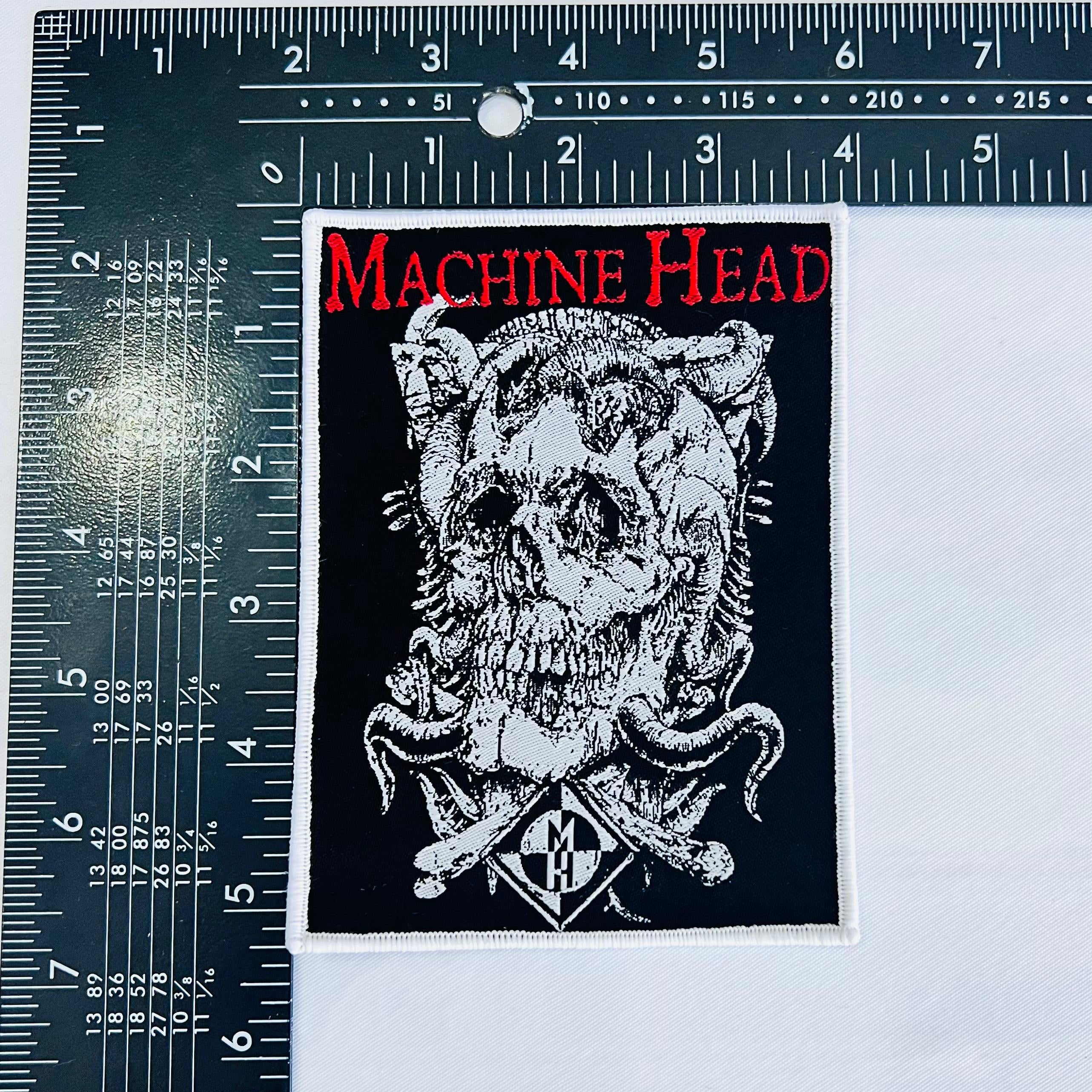 783punx-small-patch-machine-head-the-burning-red-patch-bordure-noire image 5
