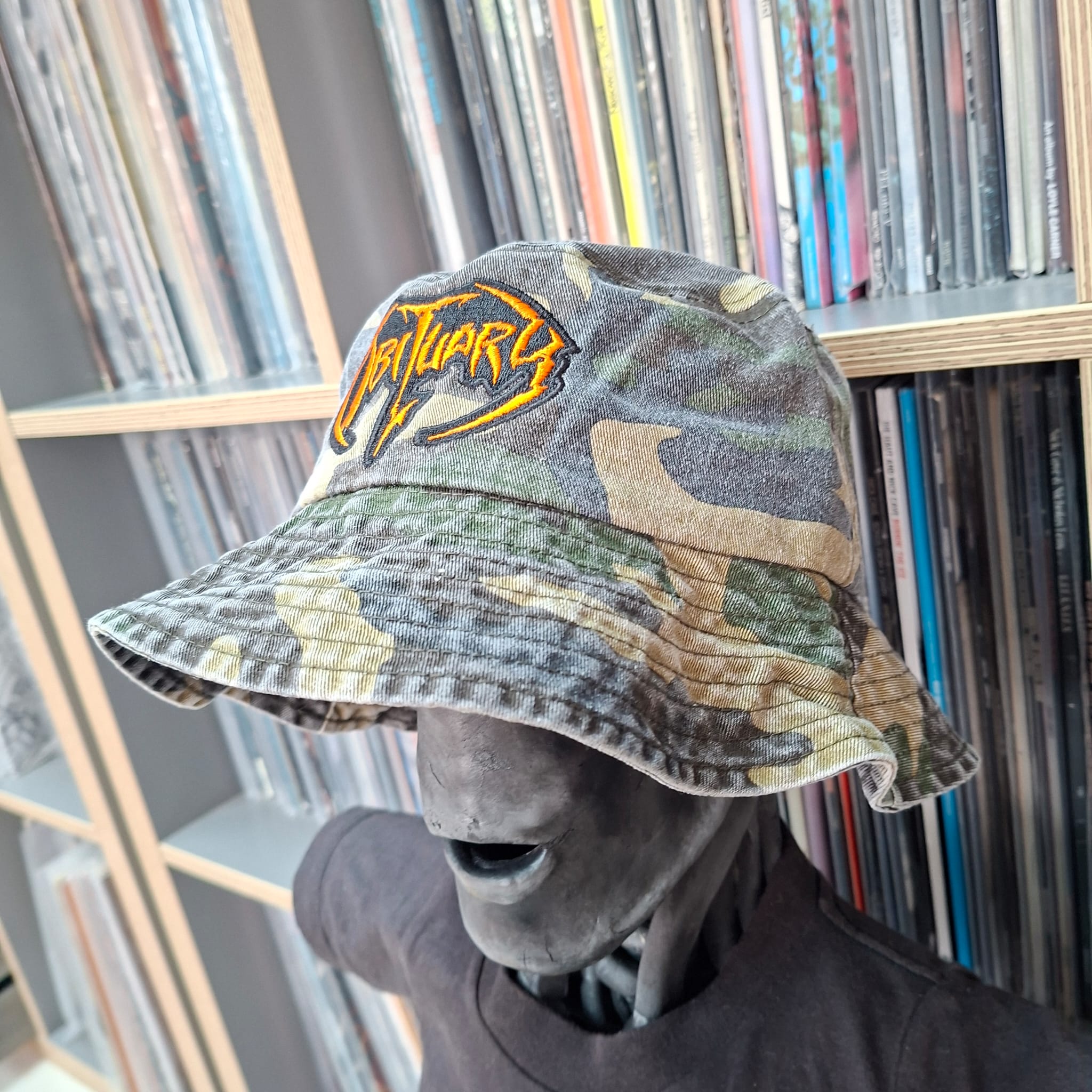 obituary-logo-bob-bucket-hat-camo-vert-taille-unique image 3
