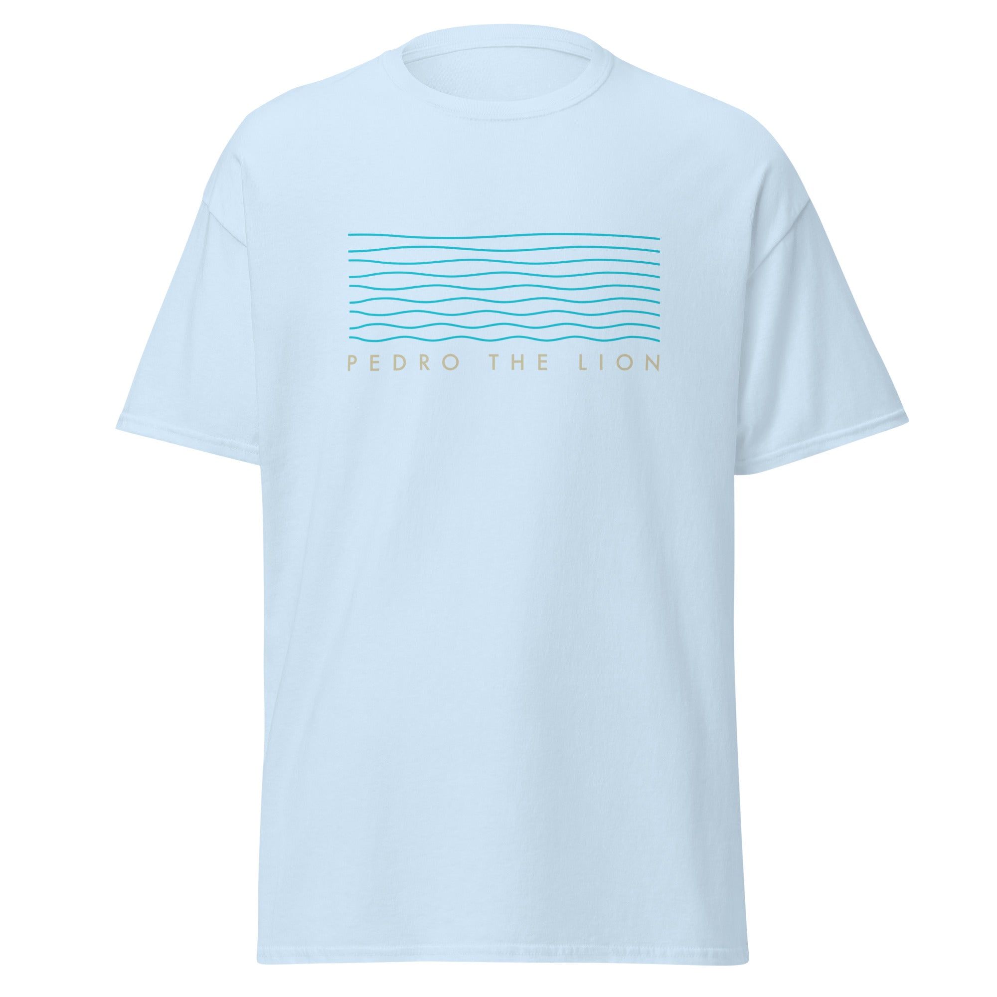 pedro-the-lion-waves-t-shirt-noir-coton-taille-l image 3